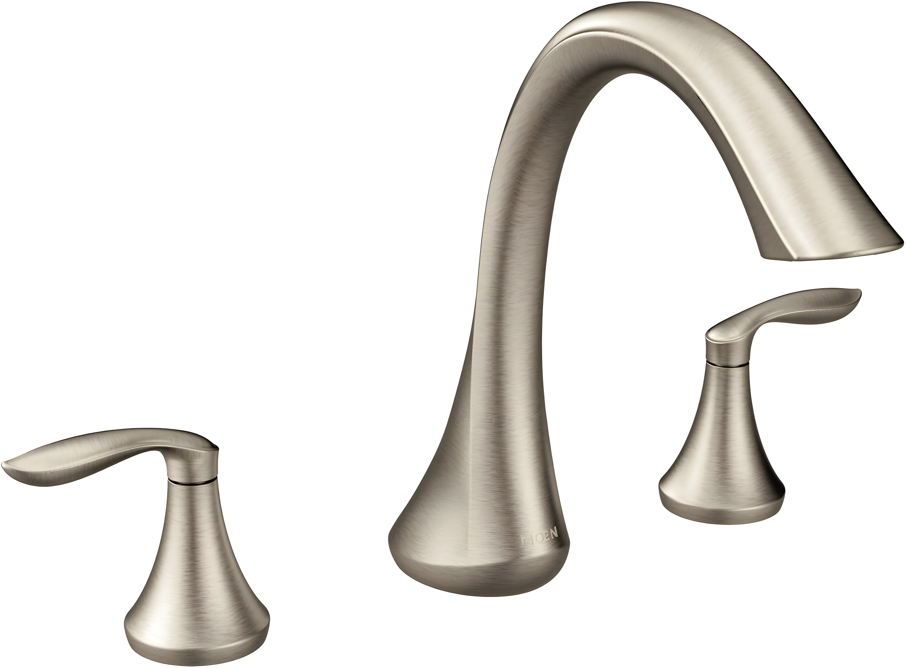 Eva Double Handle Deck Mounted Roman Tub Faucet Trim