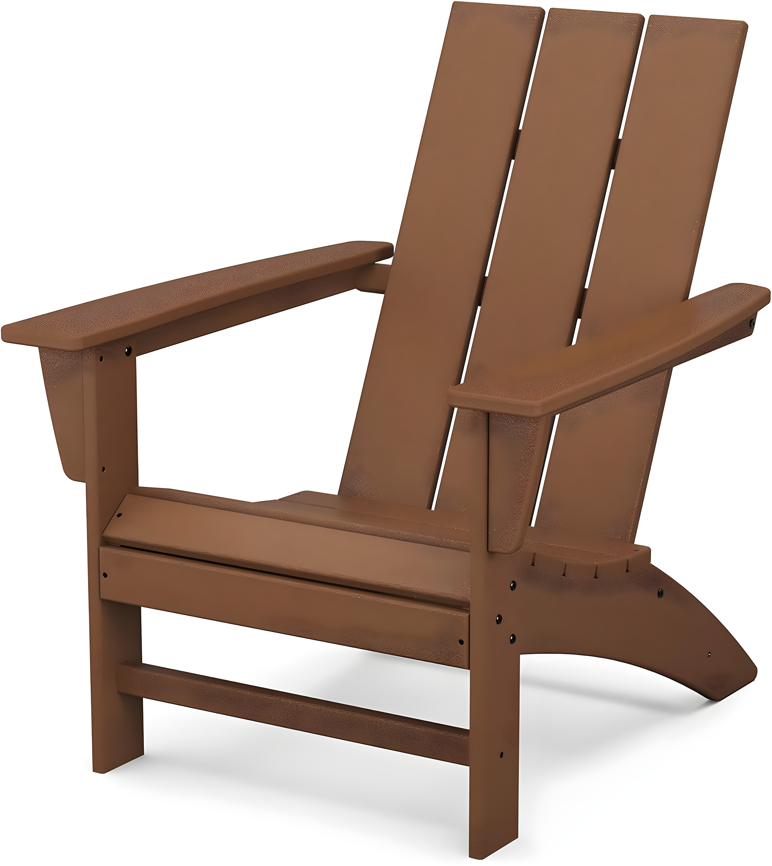 Modern Adirondack High-Density Polyethylene (HDPE) Outdoor Adirondack Chair