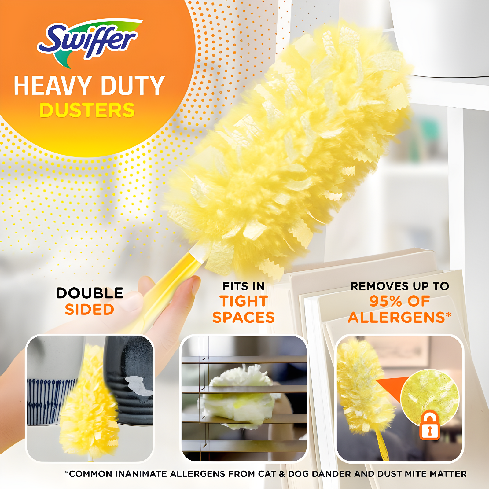 Swiffer Duster Multi-Surface Heavy Duty Refills - Unscented - 6ct