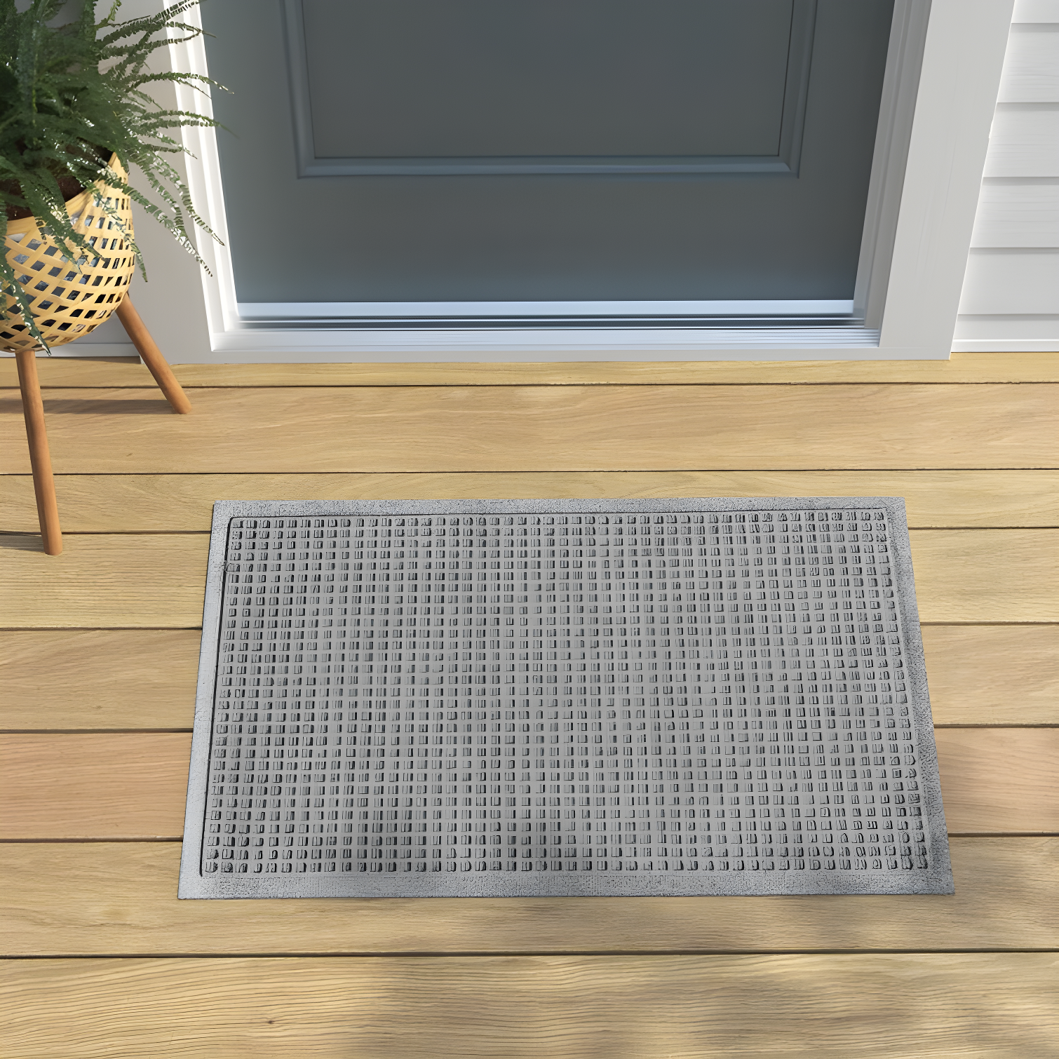 WaterHog Squares Indoor Outdoor Door Mat