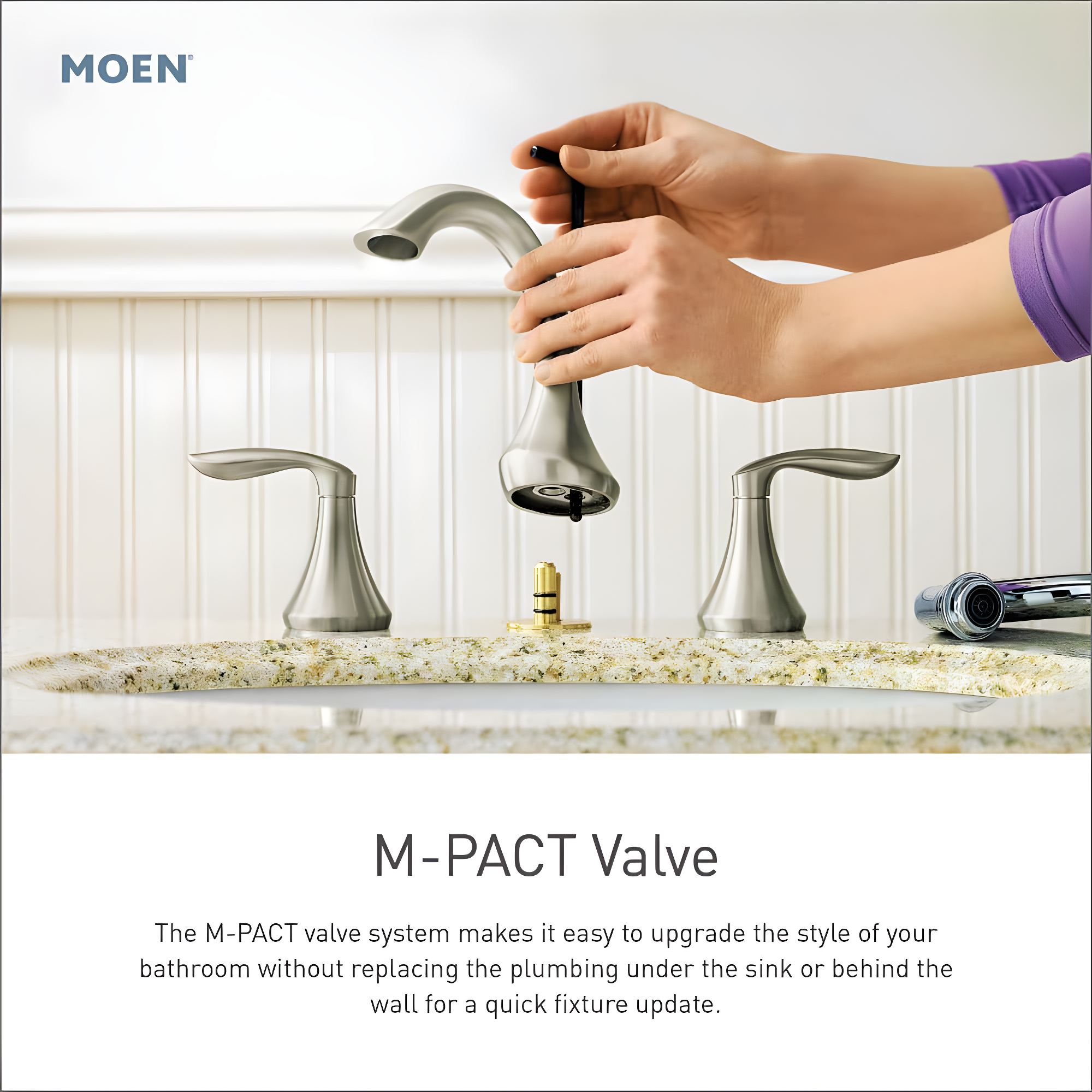 M-Pact Widespread Bathroom Faucet Rough-In Valve