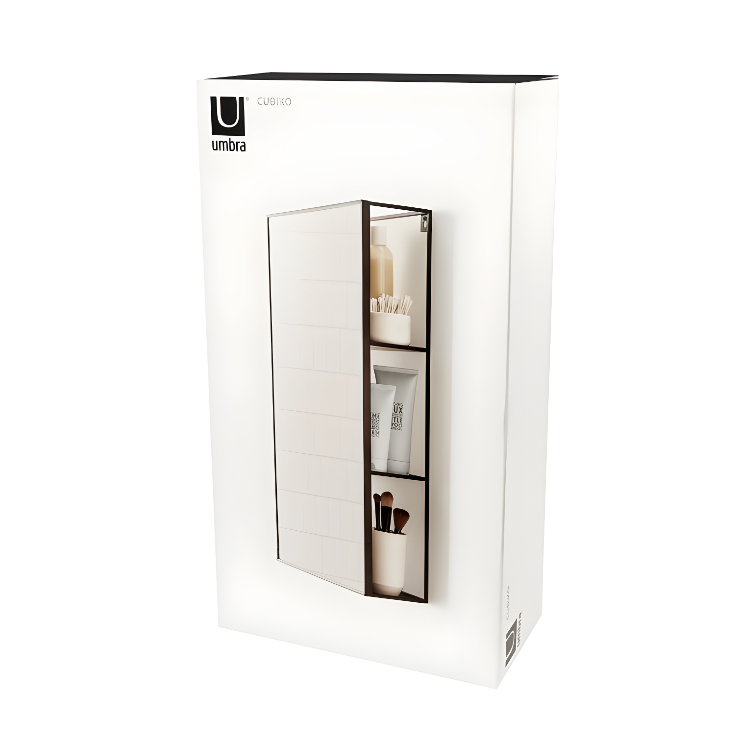 Cubiko Storage Wall Mirror
