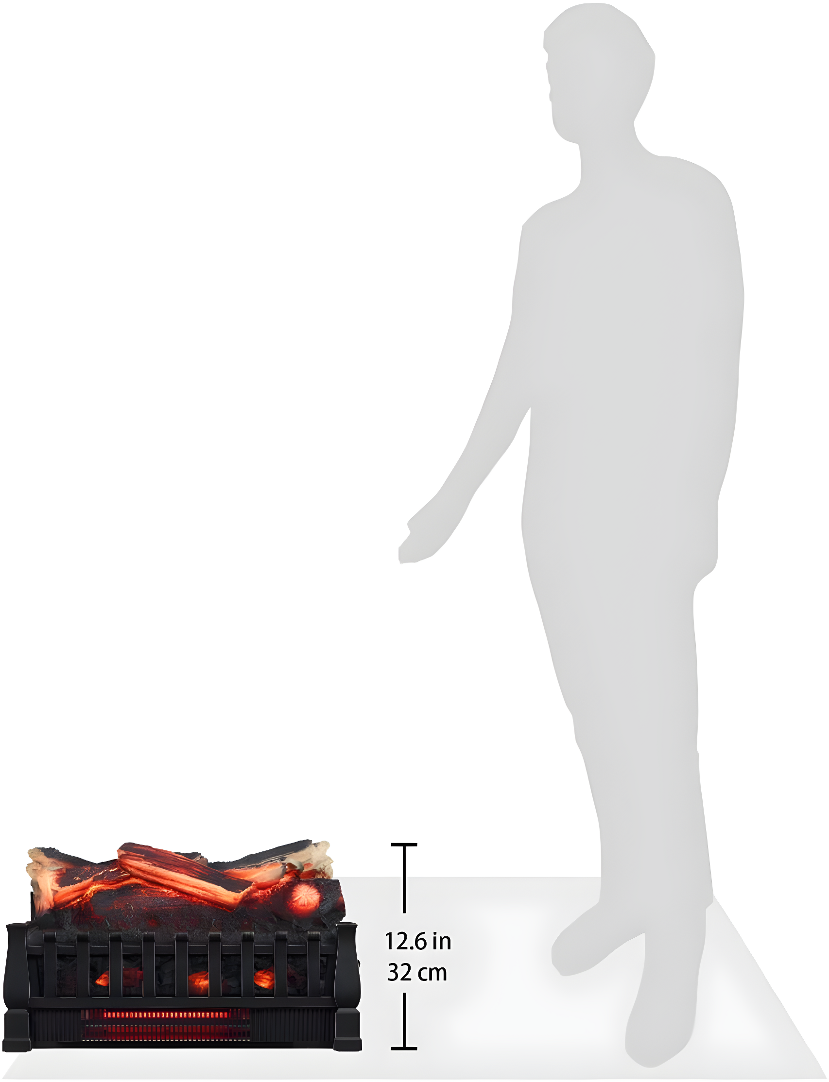 Duraflame Electric Duraflame 20-in Infrared Electric Fireplace Log Set