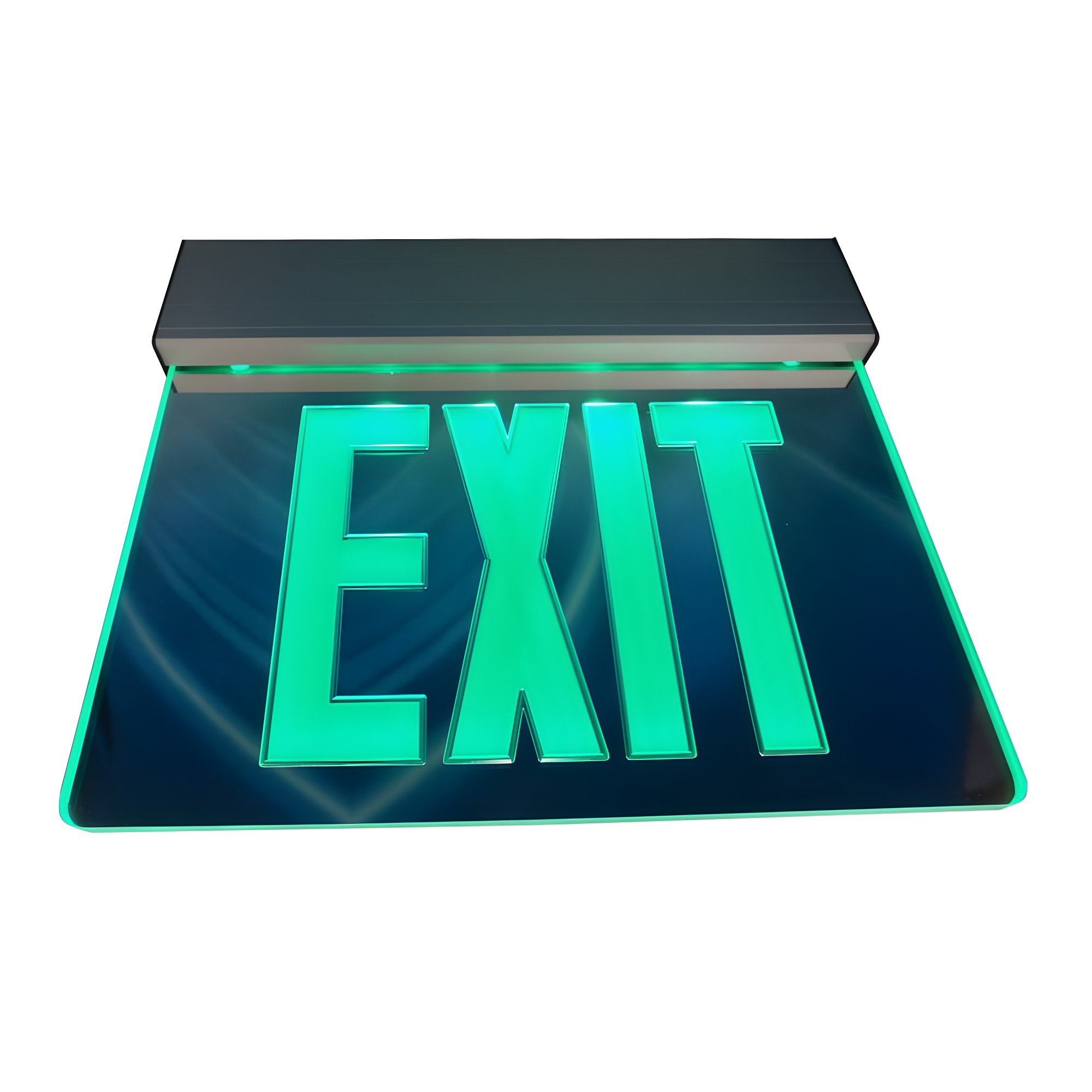 NICOR Lighting Recessed Edge-Lit LED Exit Sign | Wayfair