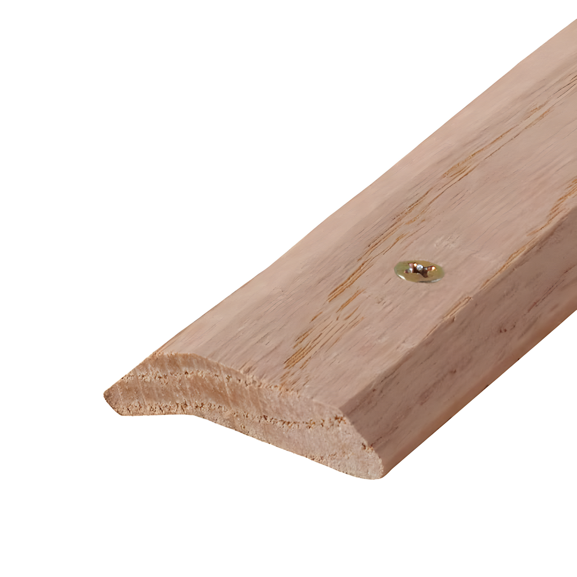 M-D Building Products 85365 1-7/16 In. X 72 In. Unfinished Hardwood Carpet Trim w/ Screws