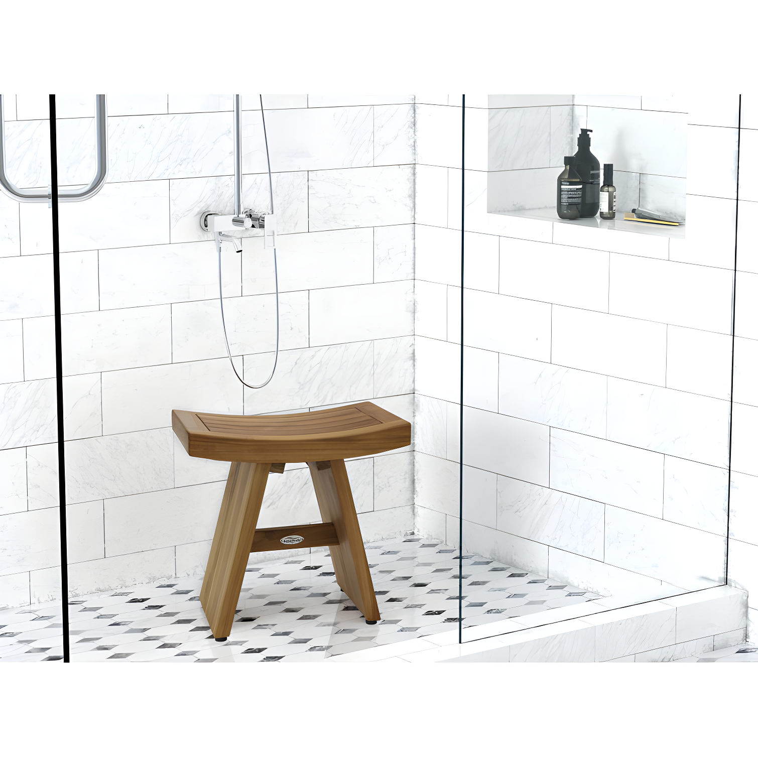 Aqua Teak The Original 18" Asia Teak Shower Bench
