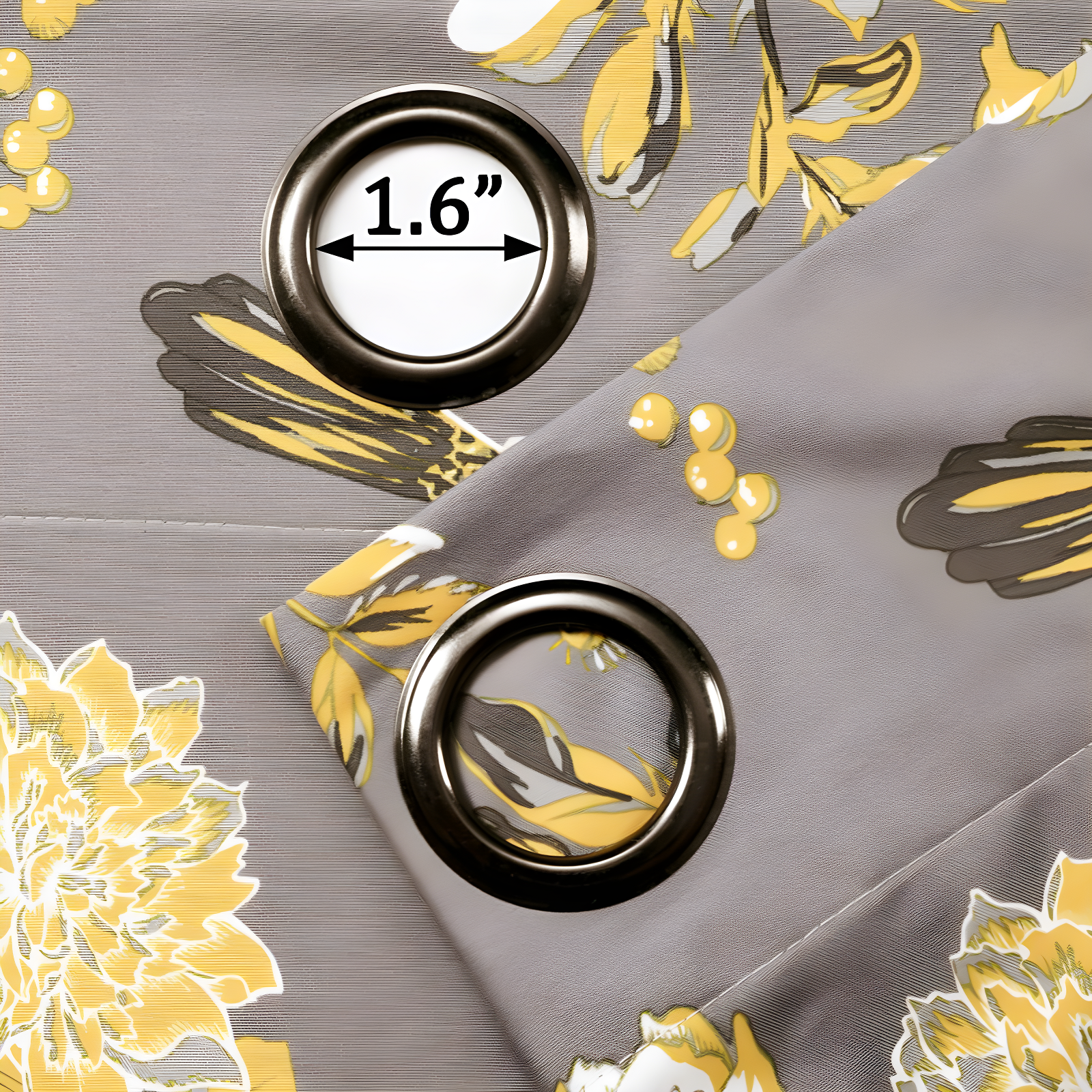 Lush Decor Foreston Floral Max Blackout Thermal Curtain Panels (Set of 2)