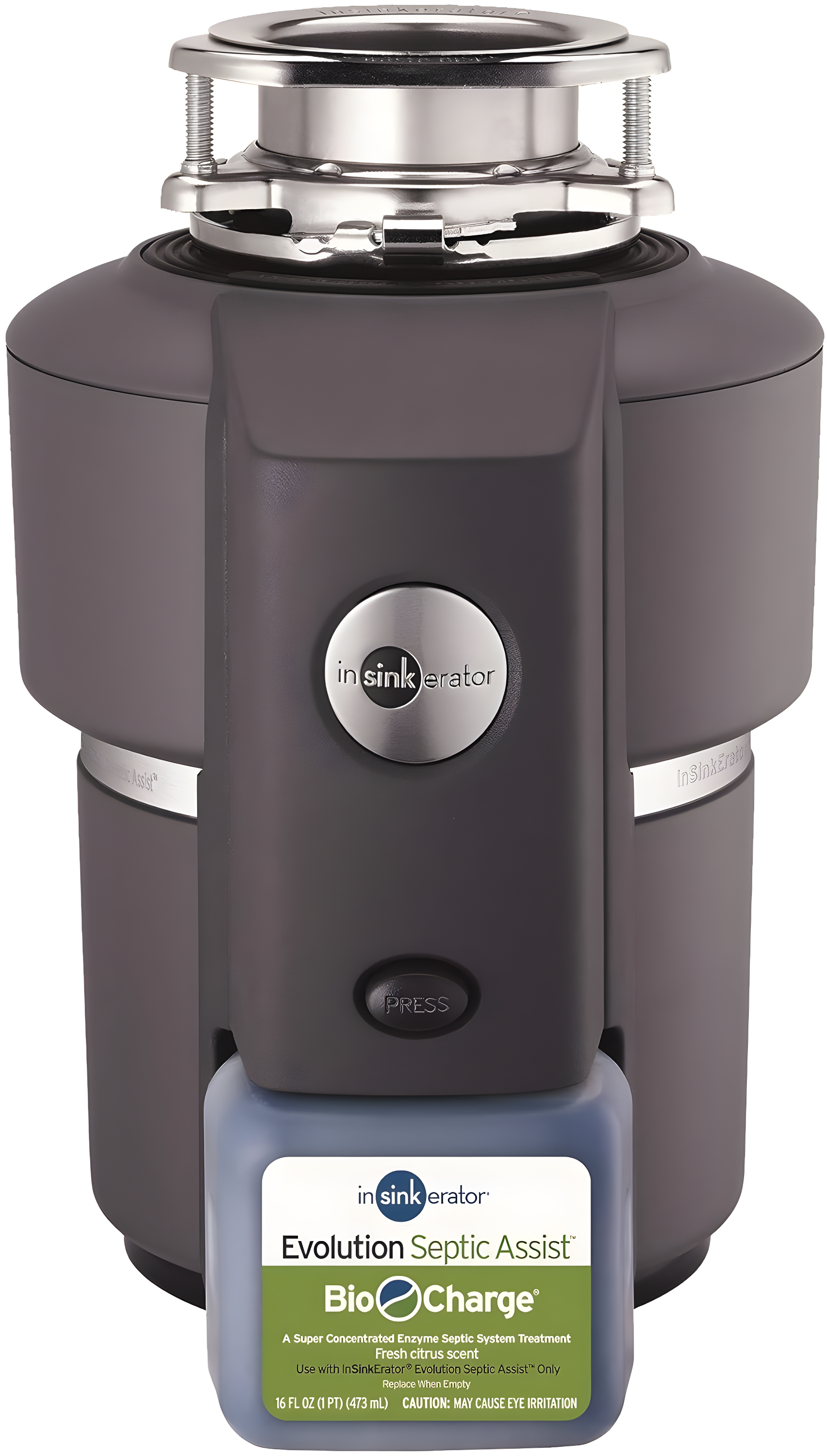 InSinkErator Evolution Septic Assist 3/4 HP Continuous Feed Garbage Disposal