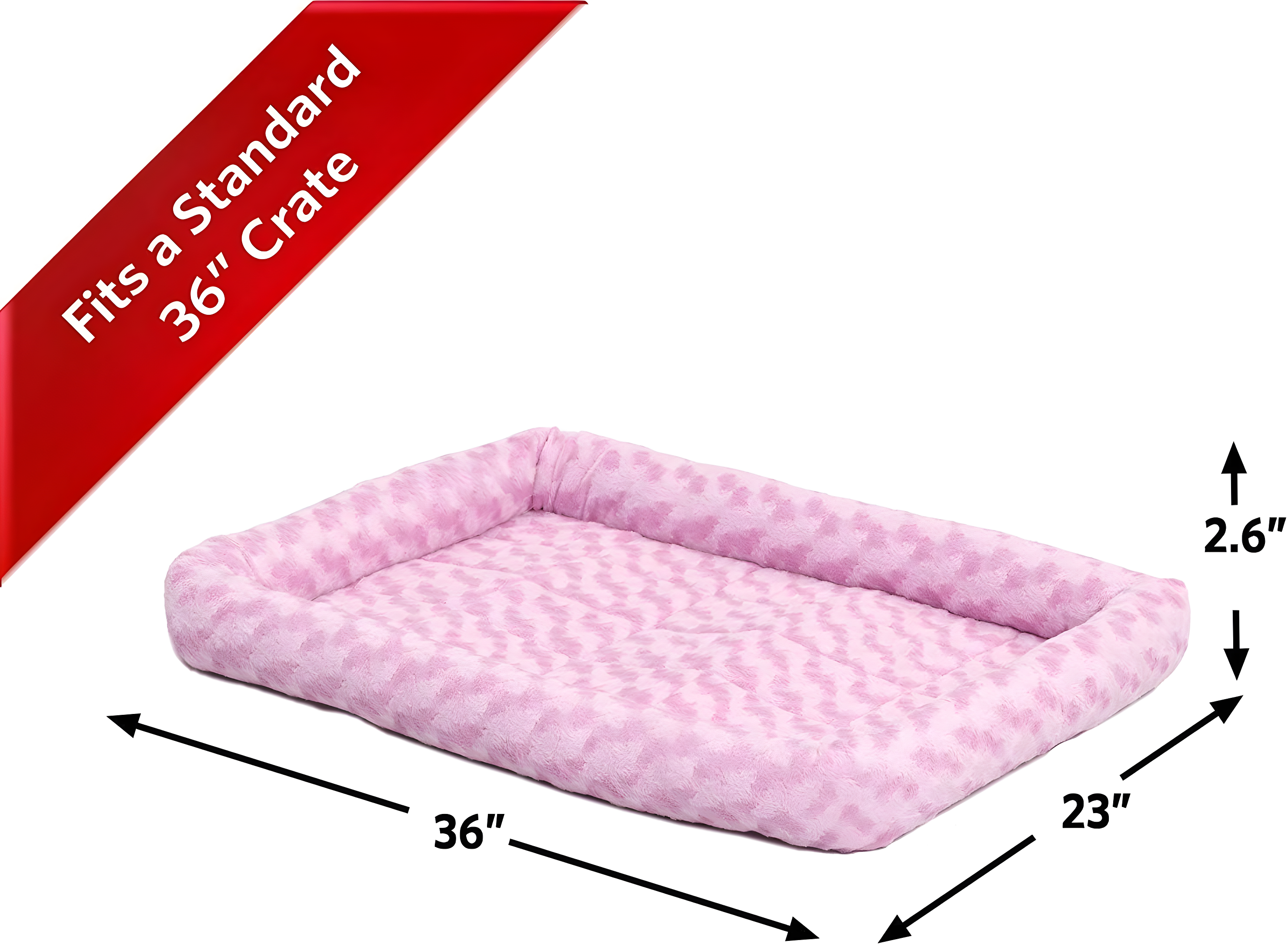 MidWest Homes for Pets Deluxe Fashion Bolster Pet Bed