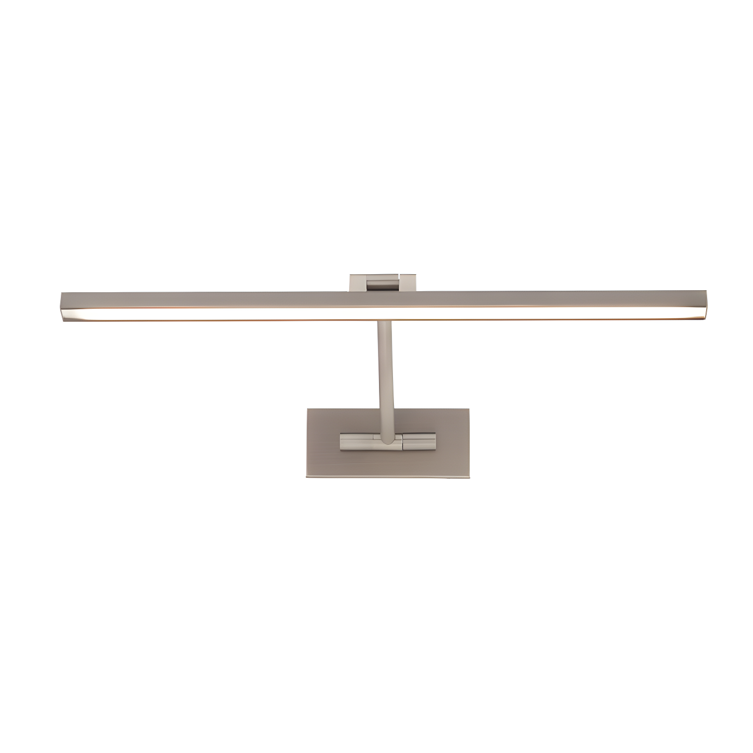 Brushed Nickel Adjustable LED Wall Picture Light