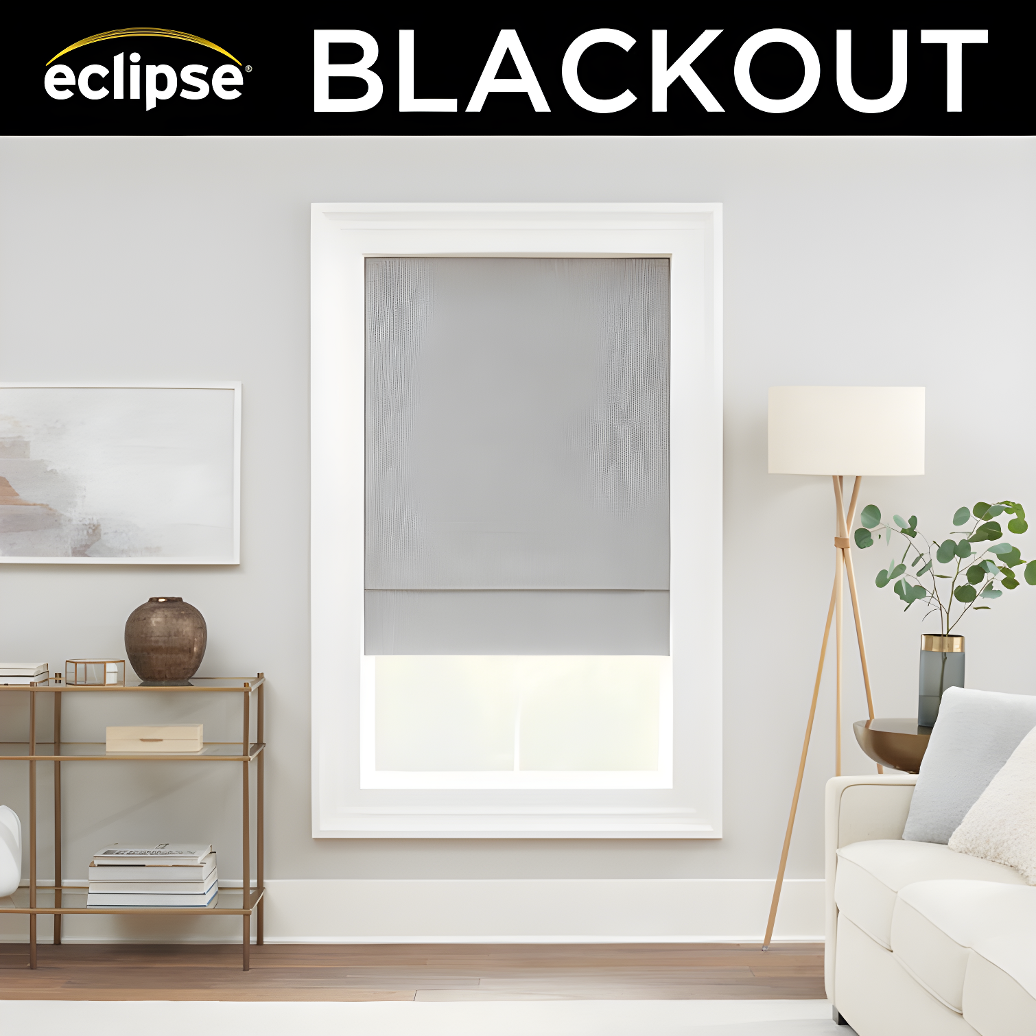 Eclipse Drew Blackout Roman Shade