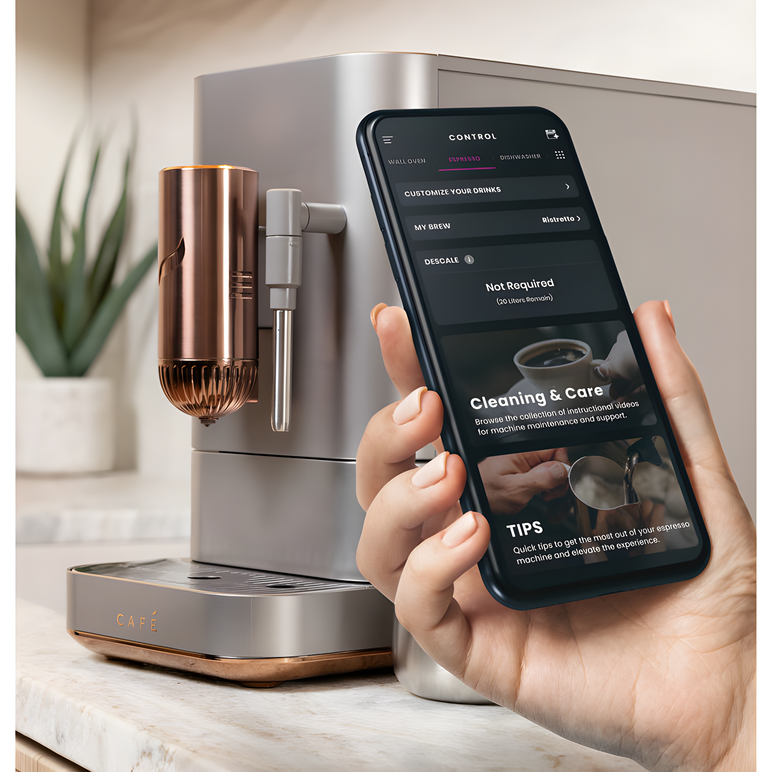 Café ™ Stainless Steel Affetto Automatic Espresso Machine