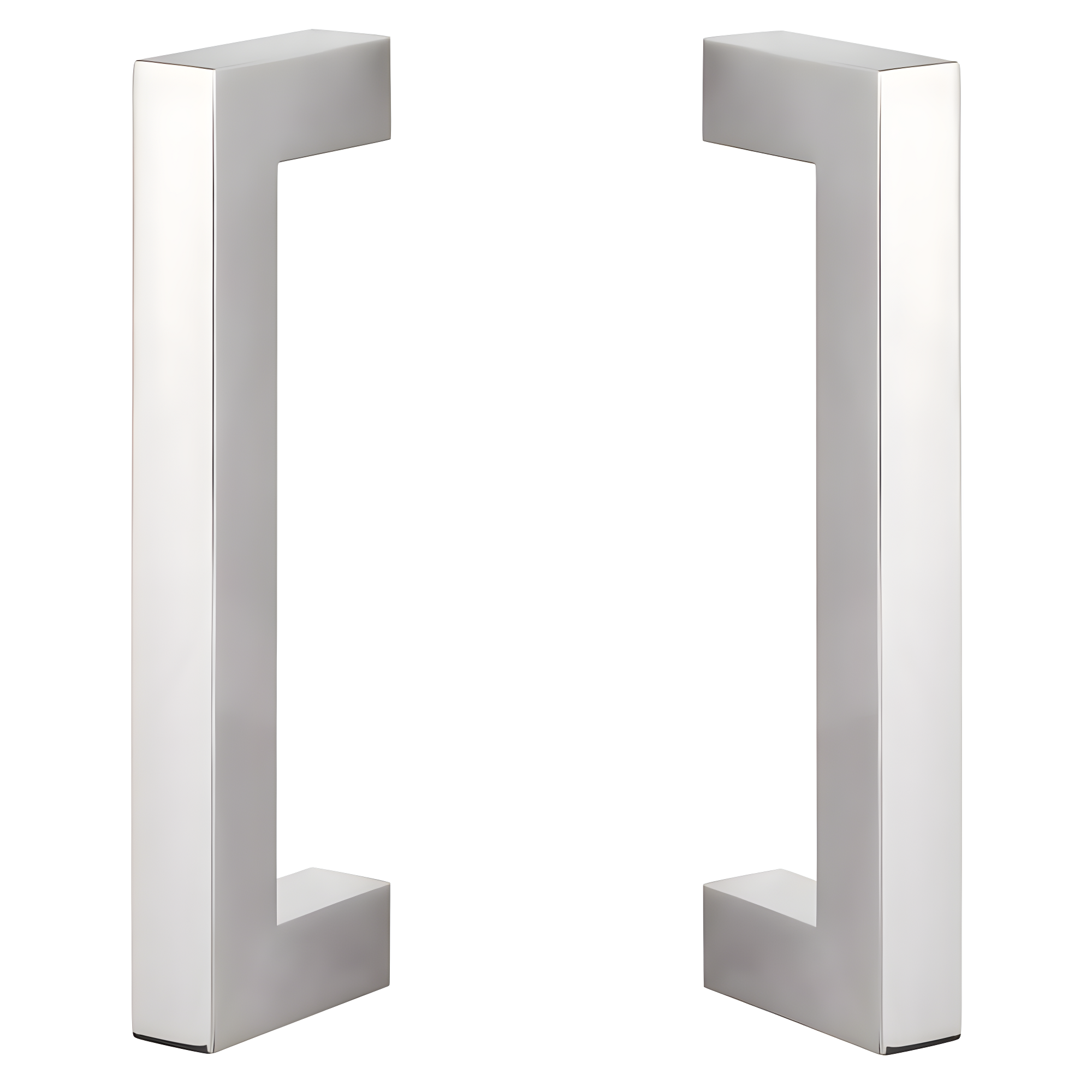 Sure-Loc Hardware Barn Door Handle, 9", Square, 2-sided (Set of 2)