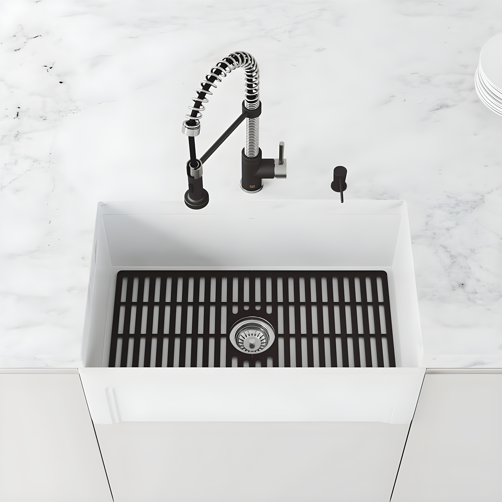 Silicone Grid 27" L x 15" W Silcone Bottom Sink Grid for 30 in. Single Bowl Kitchen Sink