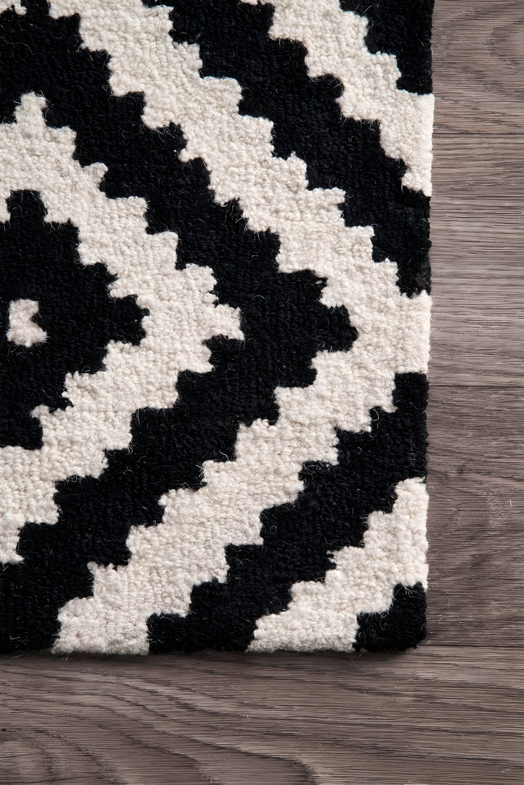 Kellee Contemporary Black 10 ft. x 14 ft. Area Rug