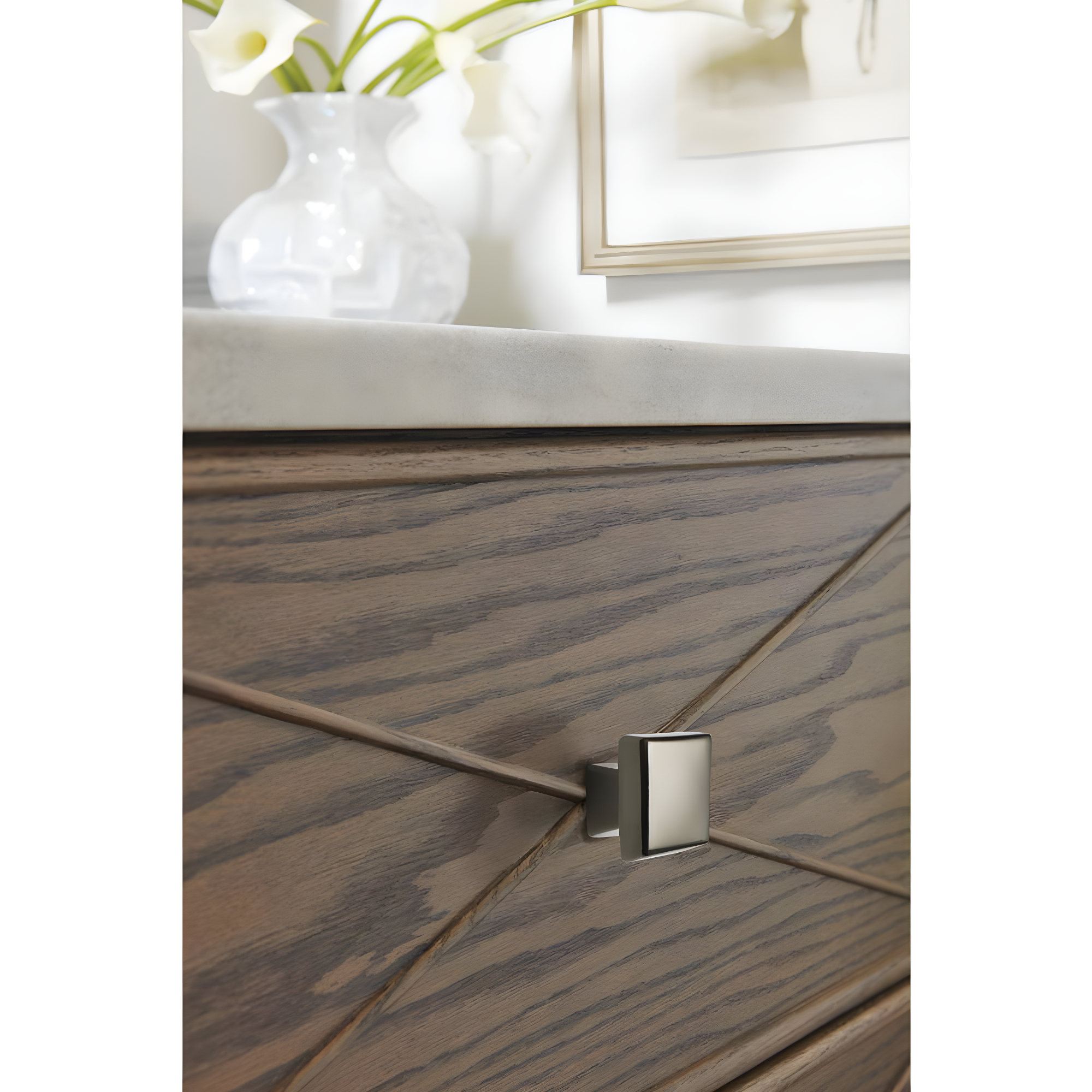 Amerock Blackrock 1-1/2 inch (38mm) Length Gunmetal Cabinet Knob