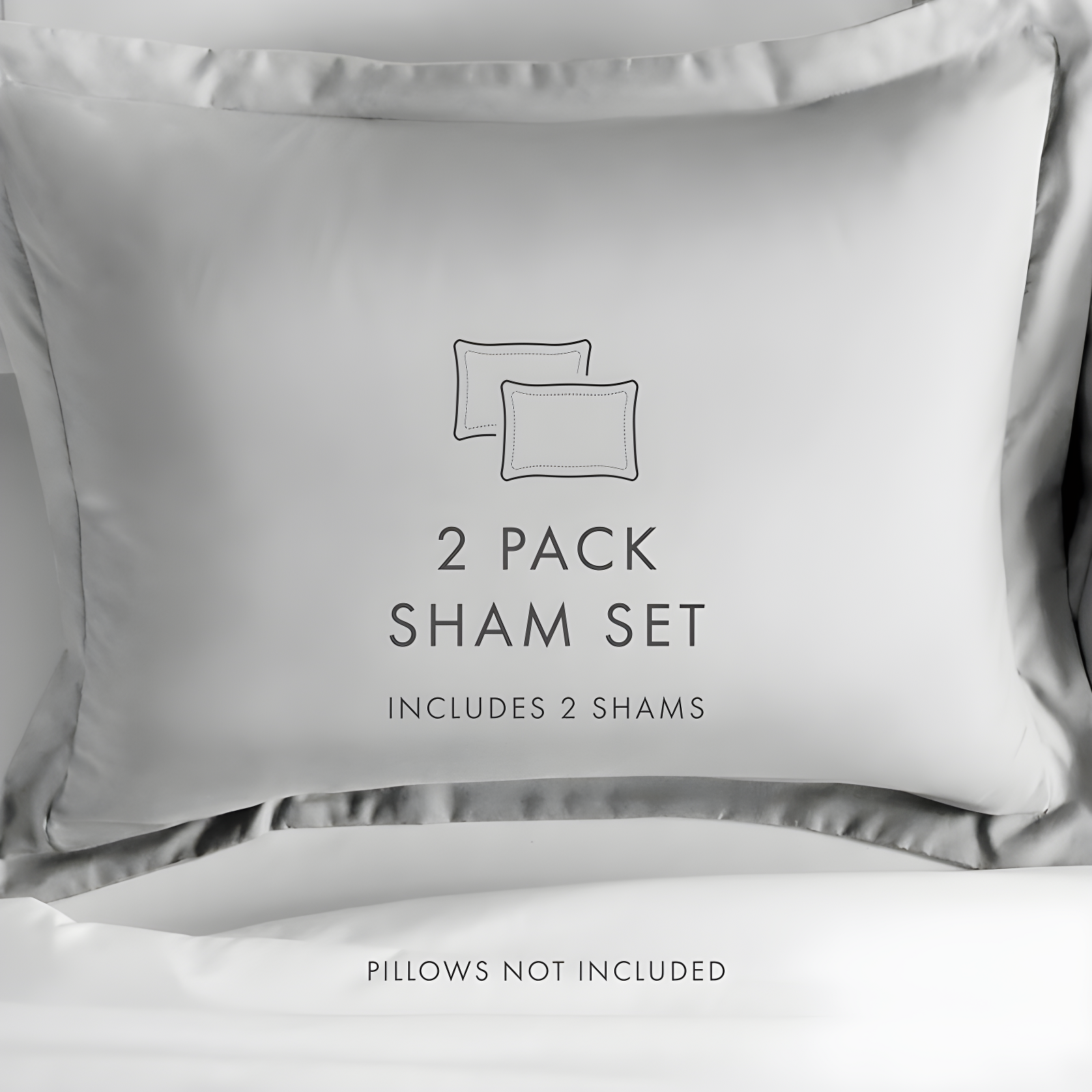 Becky Cameron Pillow Shams 2-Pack Microfiber Ultra Soft Bedding (Set of 2)