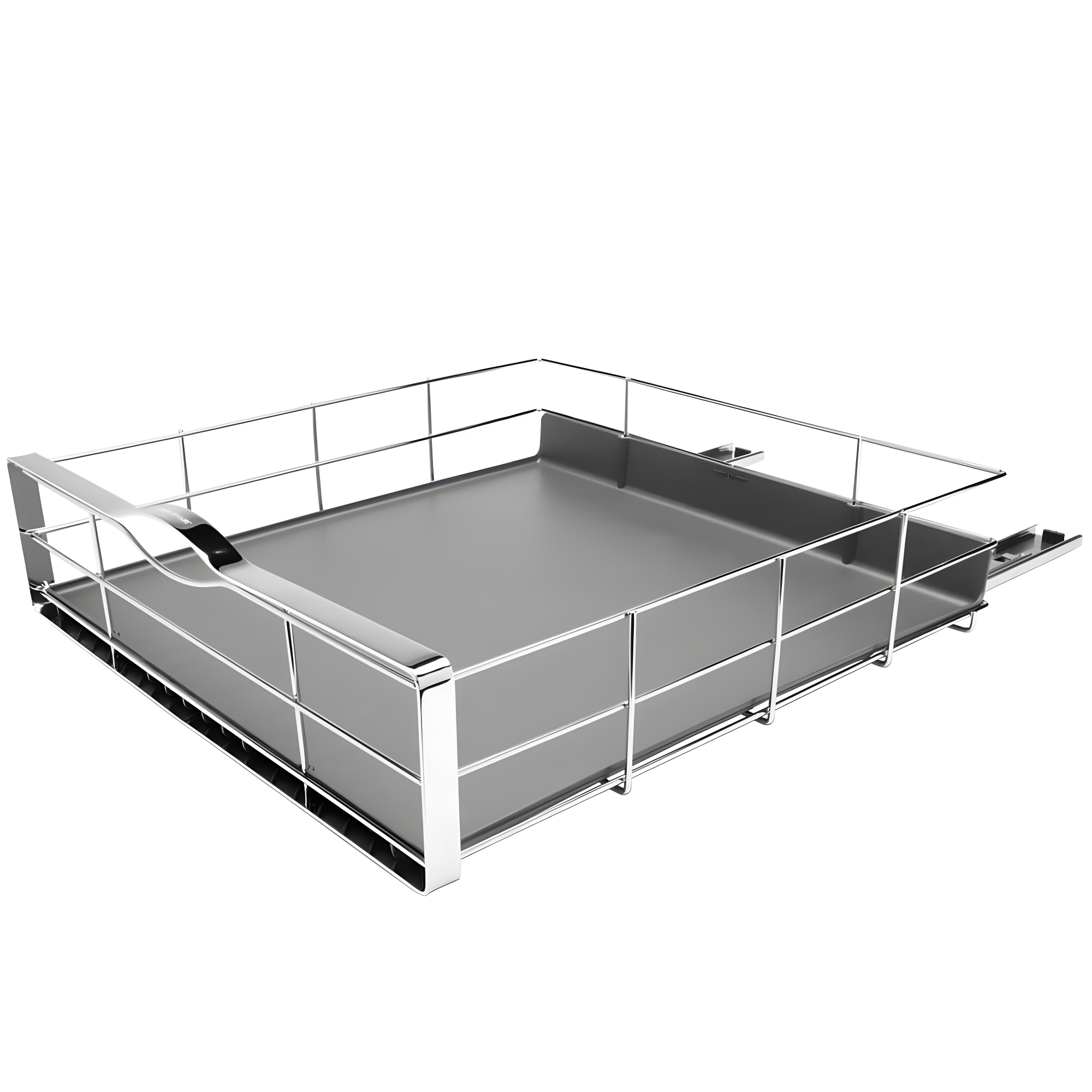 simplehuman Simplehuman Pull-Out Cabinet Organizer, Heavy-Gauge Steel Frame