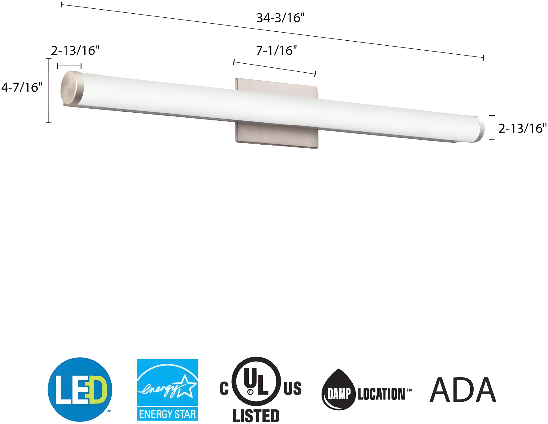 Lithonia Lighting Dimmable LED Vanity Light