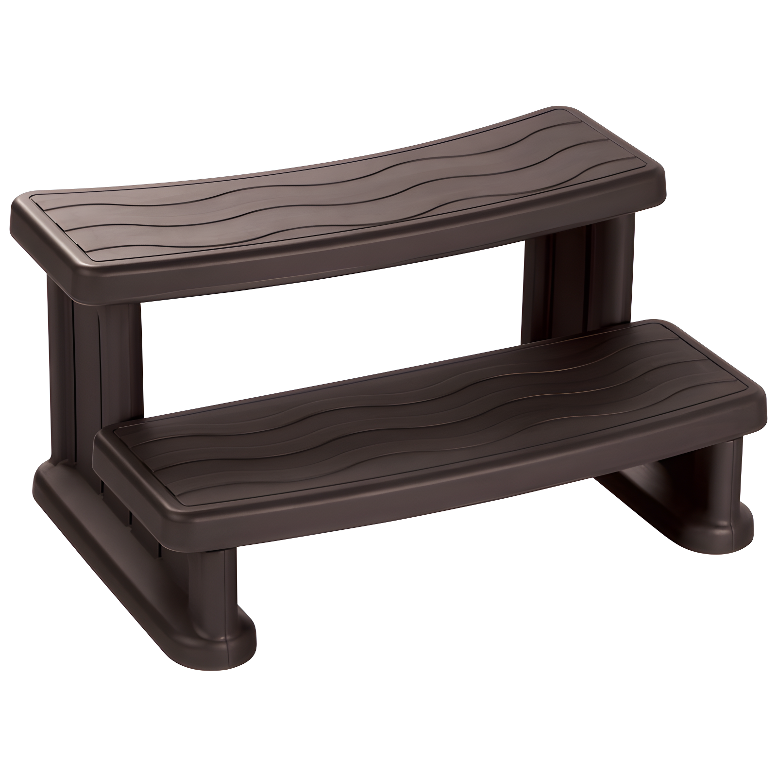 Lifesmart Spas and Saunas Lifesmart Spa Step for Square and Round Hot Tubs