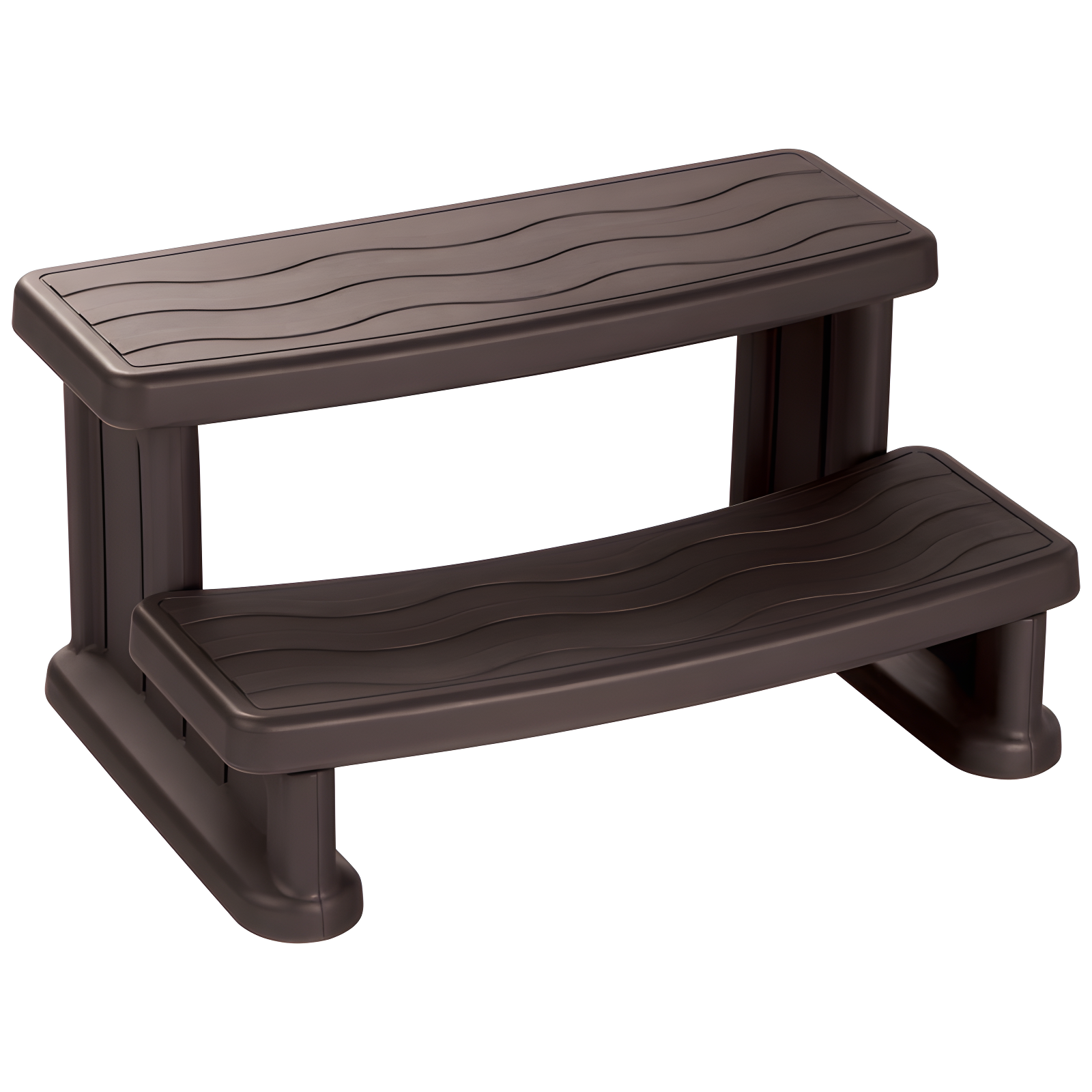 Lifesmart Spas and Saunas Lifesmart Spa Step for Square and Round Hot Tubs