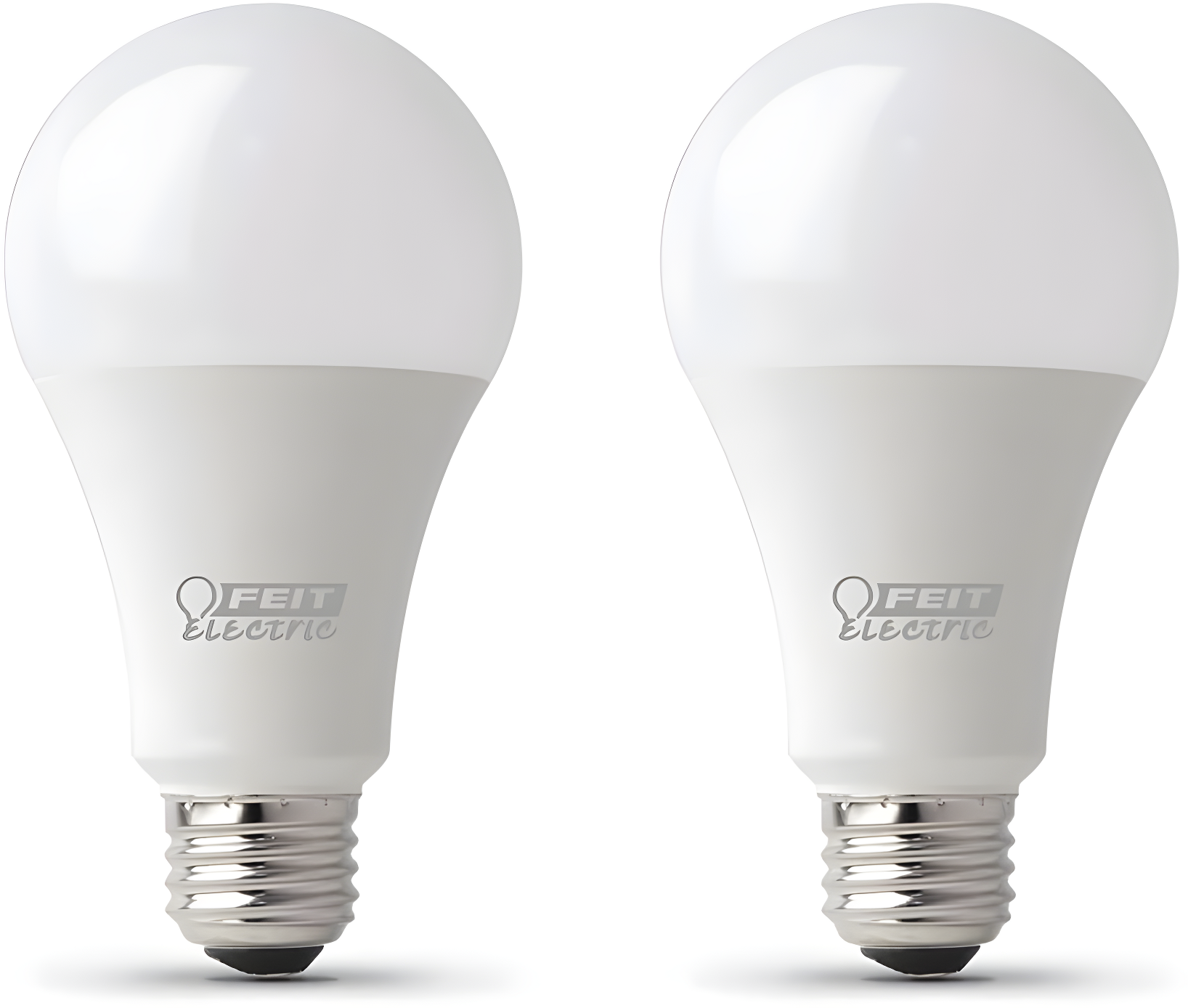 Feit Electric Enhance A19 E26 (Medium) LED Bulb Bright White 100 Watt Equivalence 2 pk