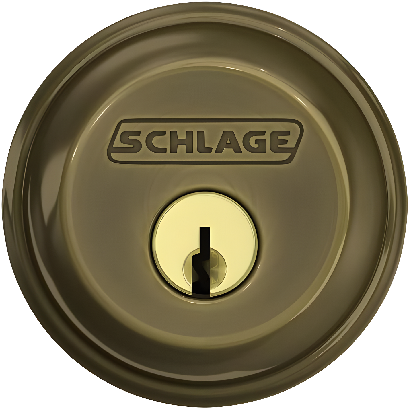 B60 Series Antique Brass Single Cylinder Deadbolt Certified Highest for Security and Durability