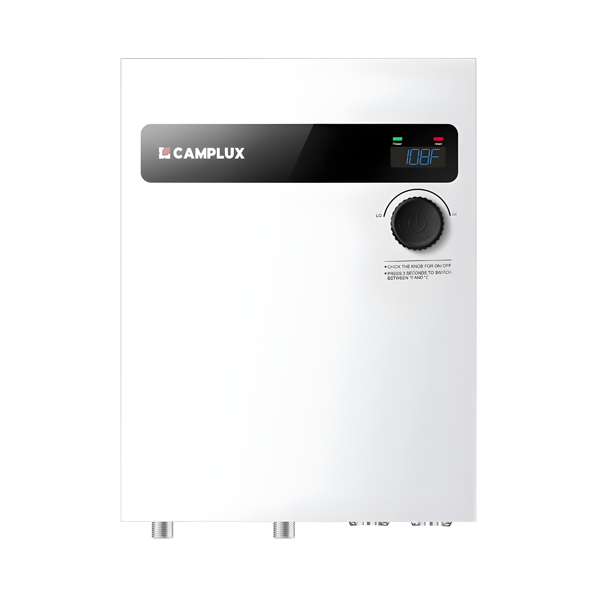 CAMPLUX 27KW 240V Electric Tankless Water Heater , Instant Hot Water Heater