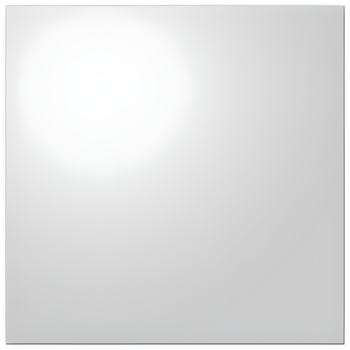 23.75'' L x 23.75'' W Smooth PVC Drop-In Ceiling Tile In White
