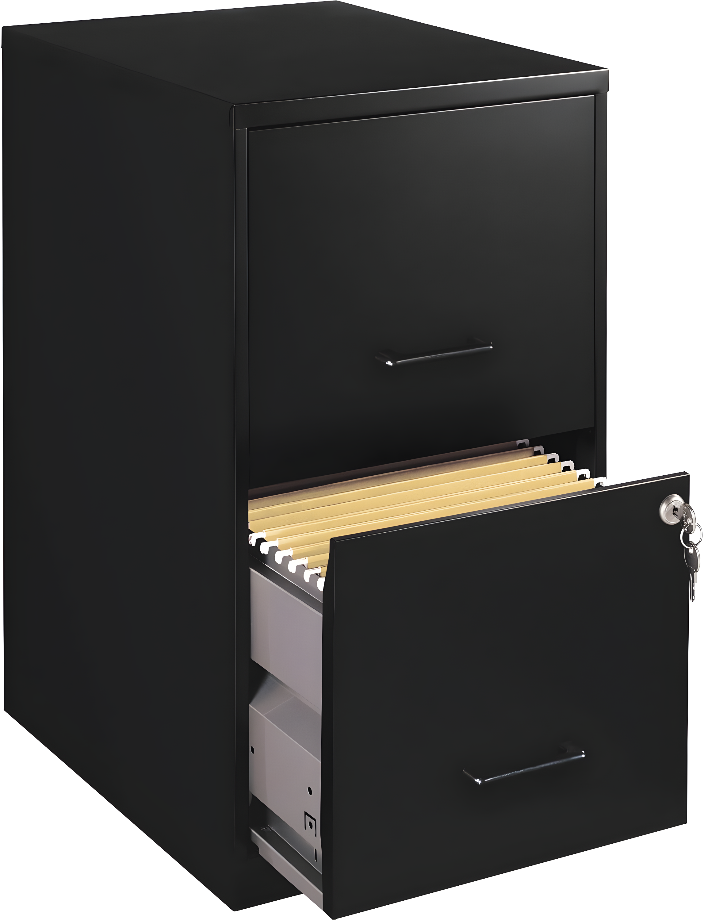 Lorell Soho 14.3'' Wide 2 -Drawer Steel File Cabinet