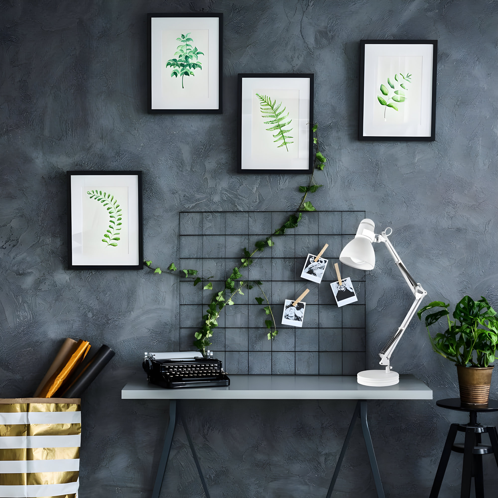 28" Architect Swing Arm Kids' Desk Lamp Matte White - Globe Electric: UL Listed, Metal Shade, 60W Max