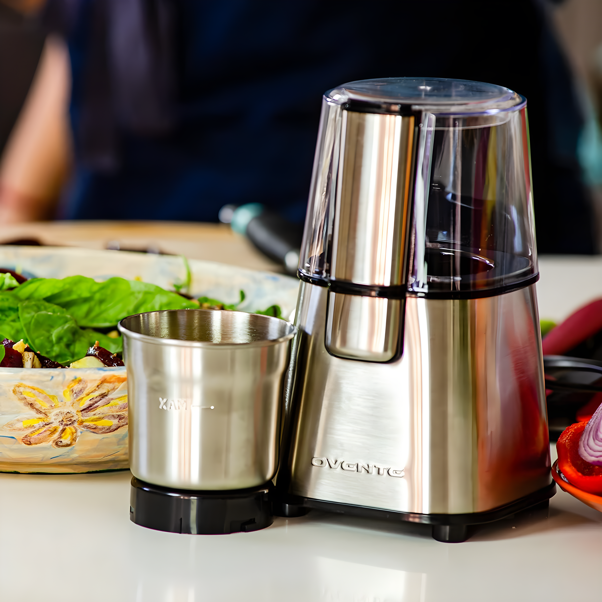 Ovente OVENTE Electric Coffee Grinder with 2 Blade Stainless Steel Grinding Bowl