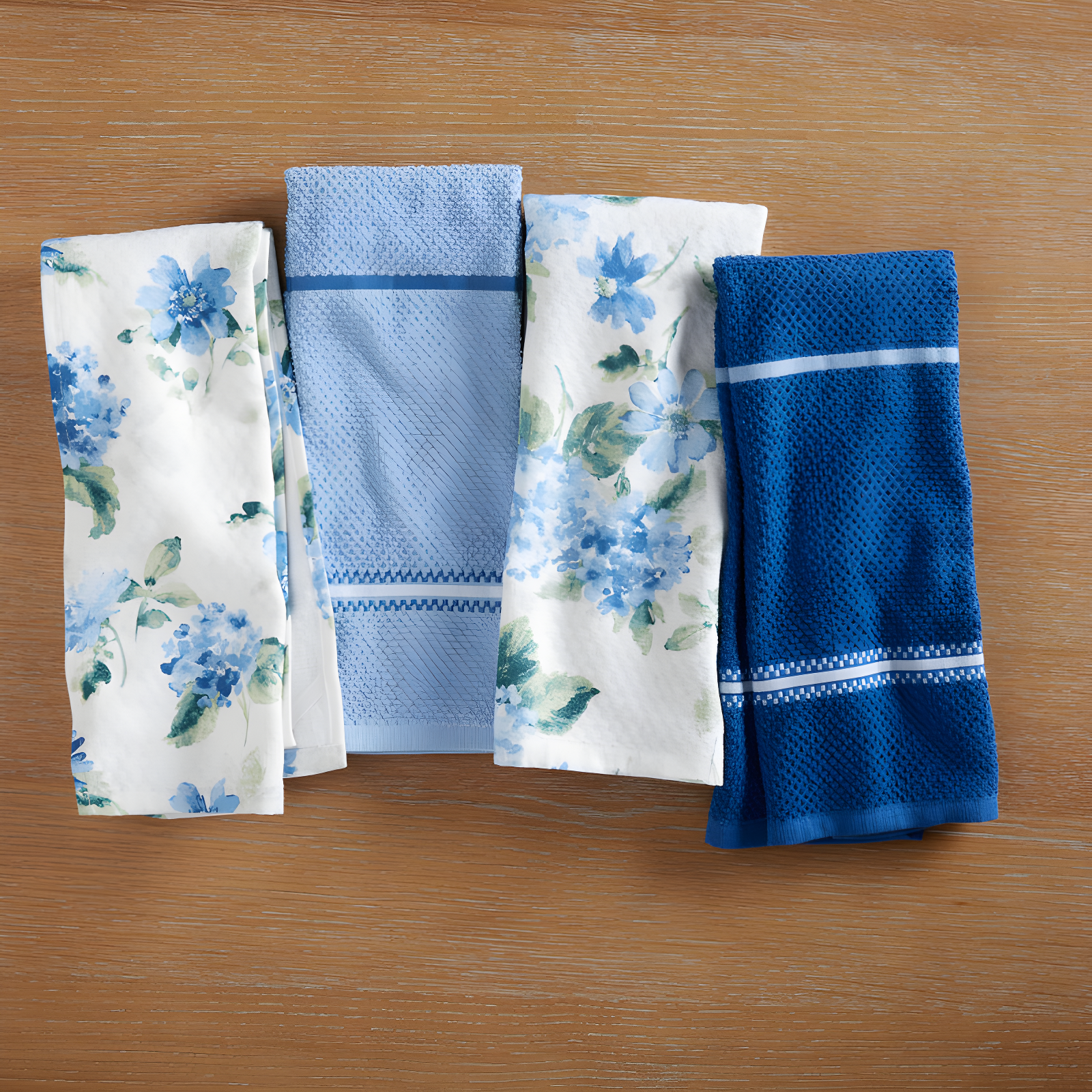 Martha Stewart Martha Stewart Amber Floral Kitchen Towel Set 4-Pack