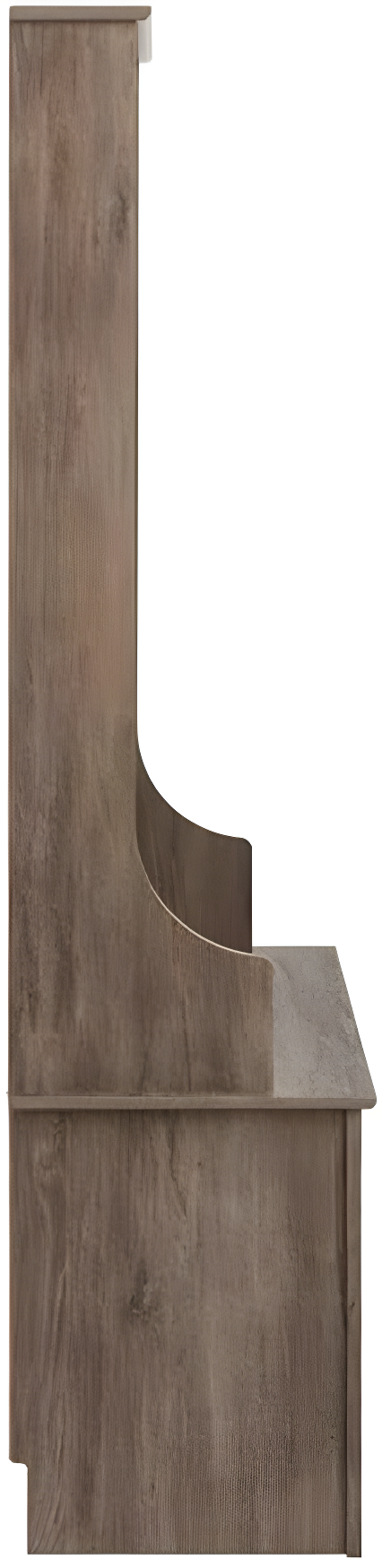 Prepac Hall Tree with Shoe Storage Drifted Gray : Entryway Organizer, Mudroom Bench, 4 Hooks, 15 Cubbies