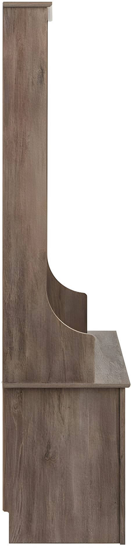 Prepac Hall Tree with Shoe Storage Drifted Gray : Entryway Organizer, Mudroom Bench, 4 Hooks, 15 Cubbies