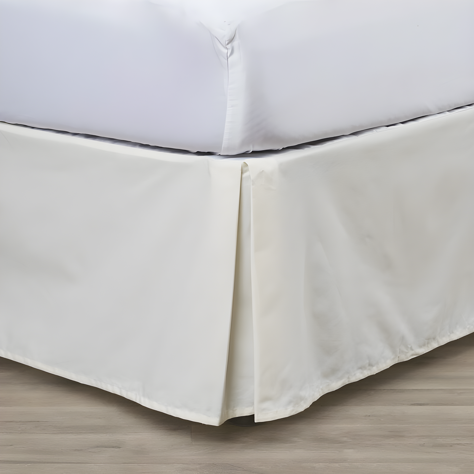 Fresh Ideas Fresh Ideas Tailored Poplin Bed Skirt, 14" Drop Length
