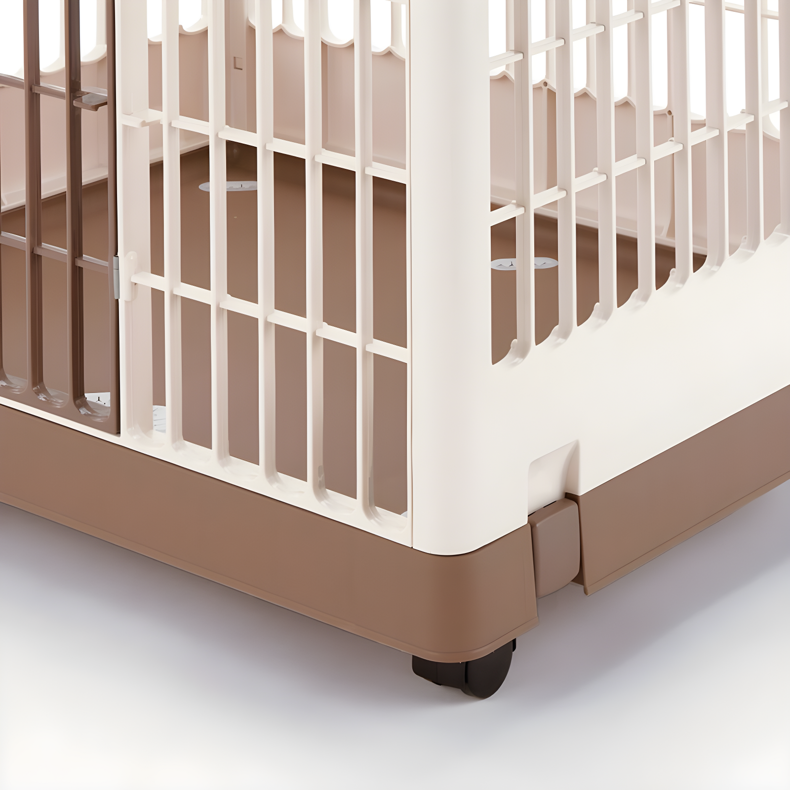 Richell Plastic Pet Crate with 2 Doors