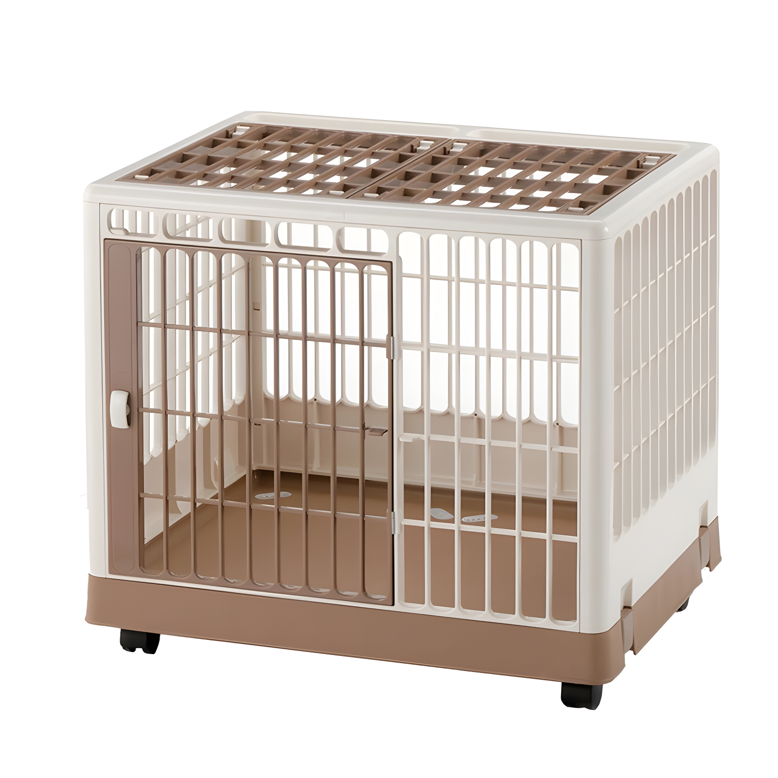 Richell Plastic Pet Crate with 2 Doors