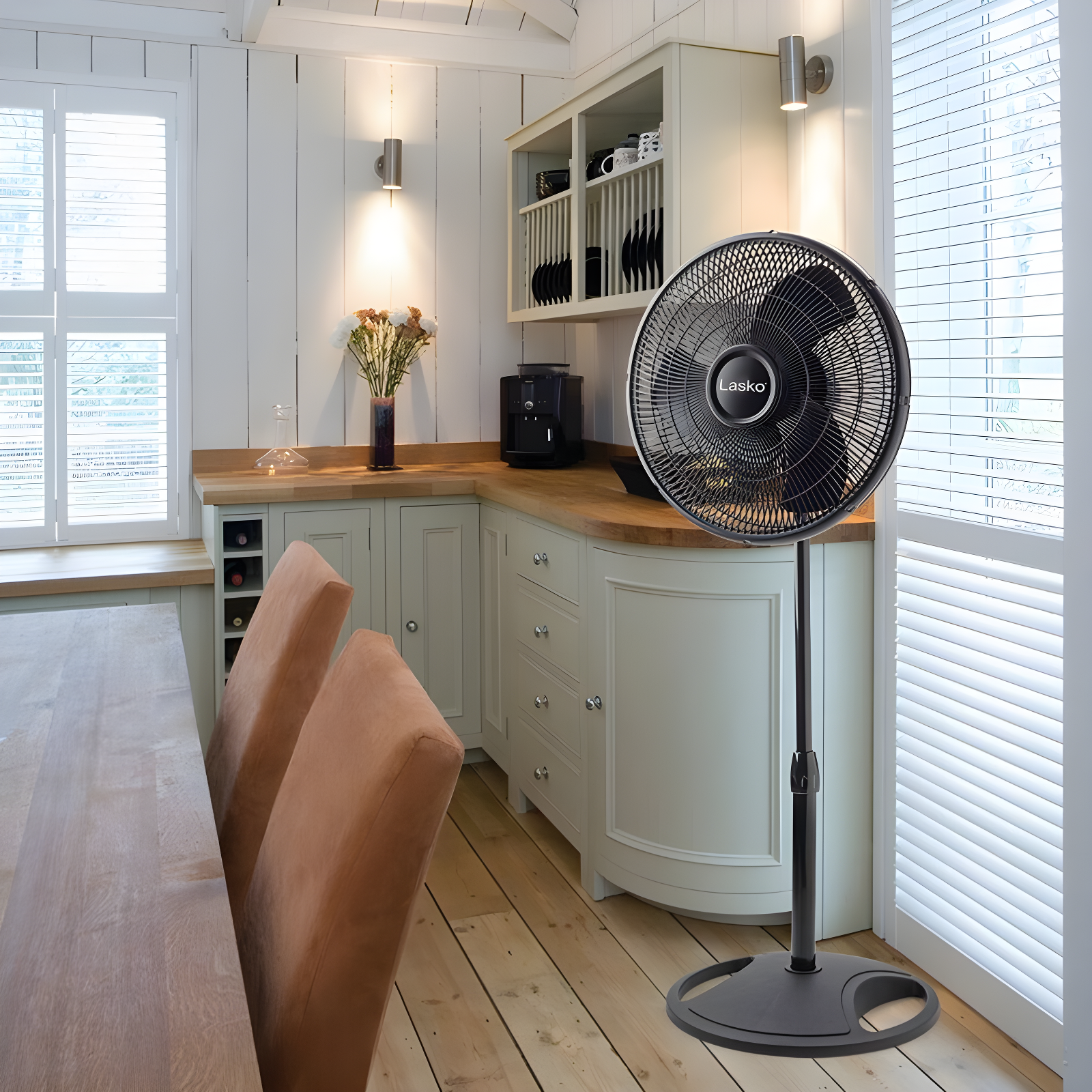 16" Oscillating Standing Fan