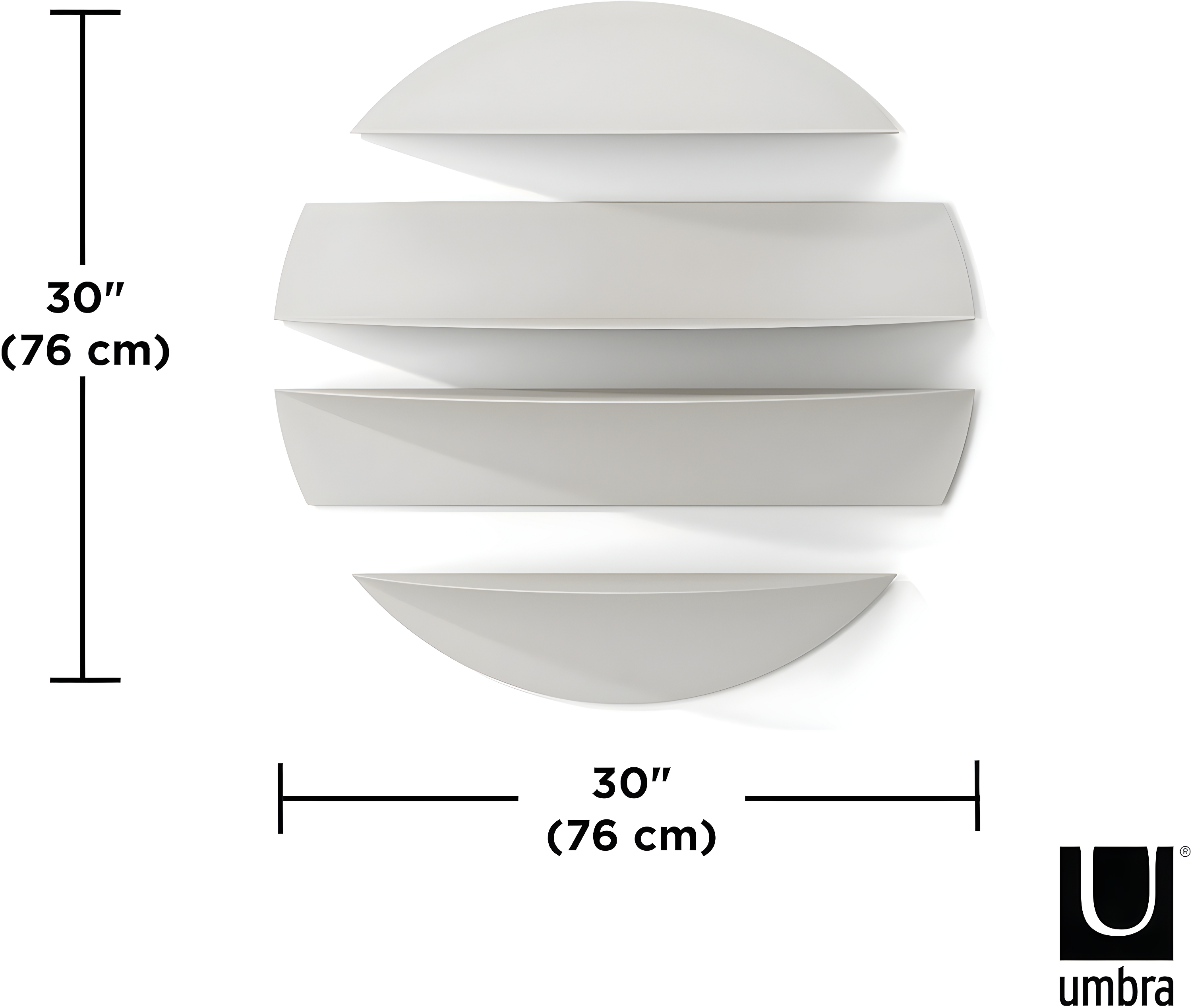 Umbra Umbra Solis Wall Shelves