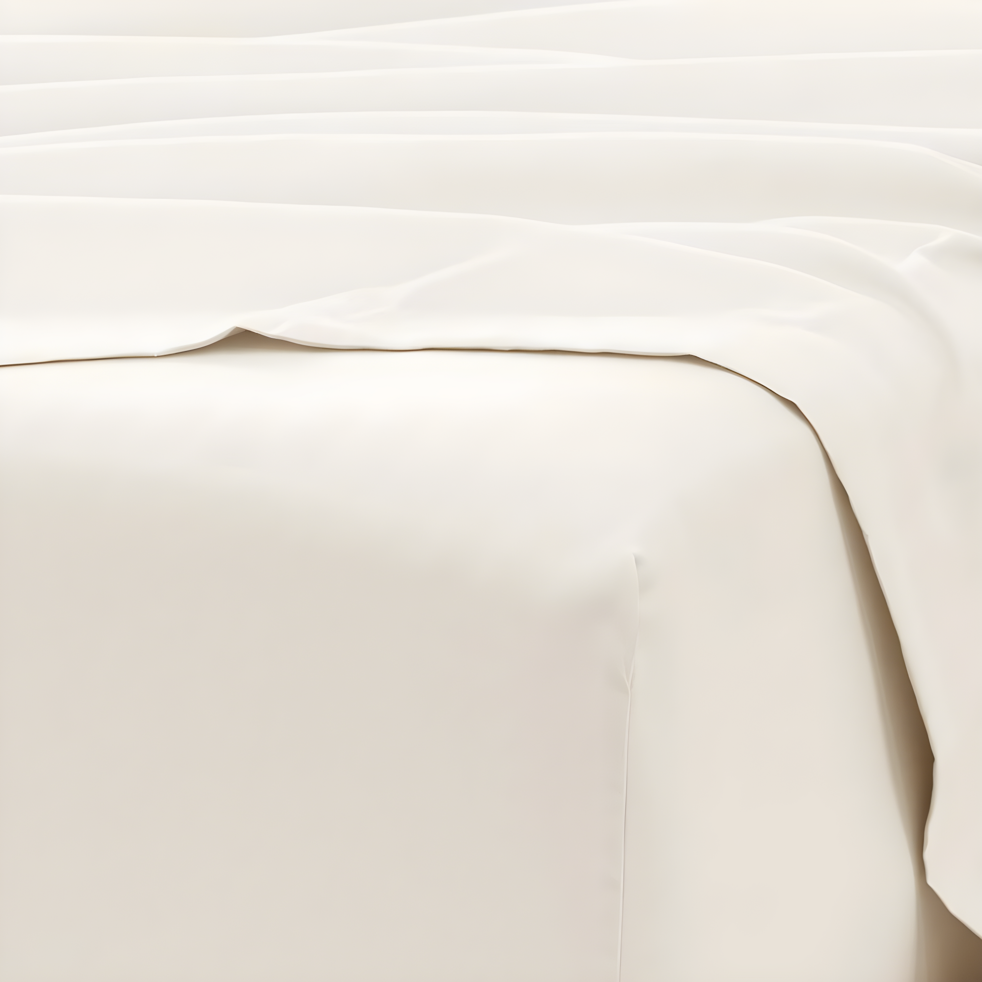 Ivory Twin Deep Pocket Microfiber Bed Sheet Set