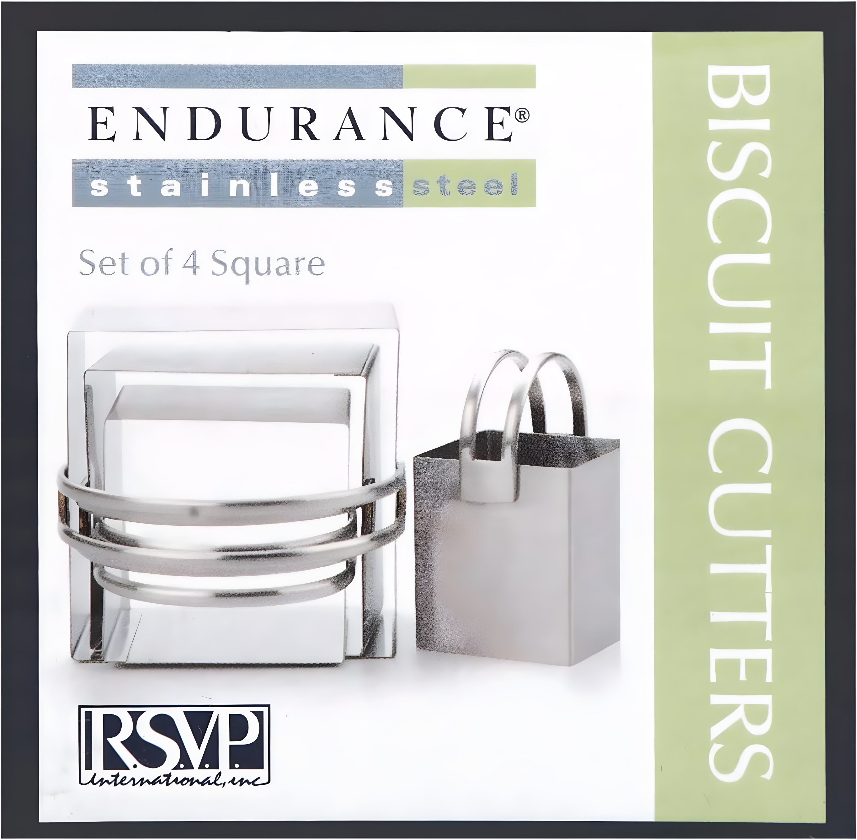 RSVP International 4 -Piece Cookie Cutter