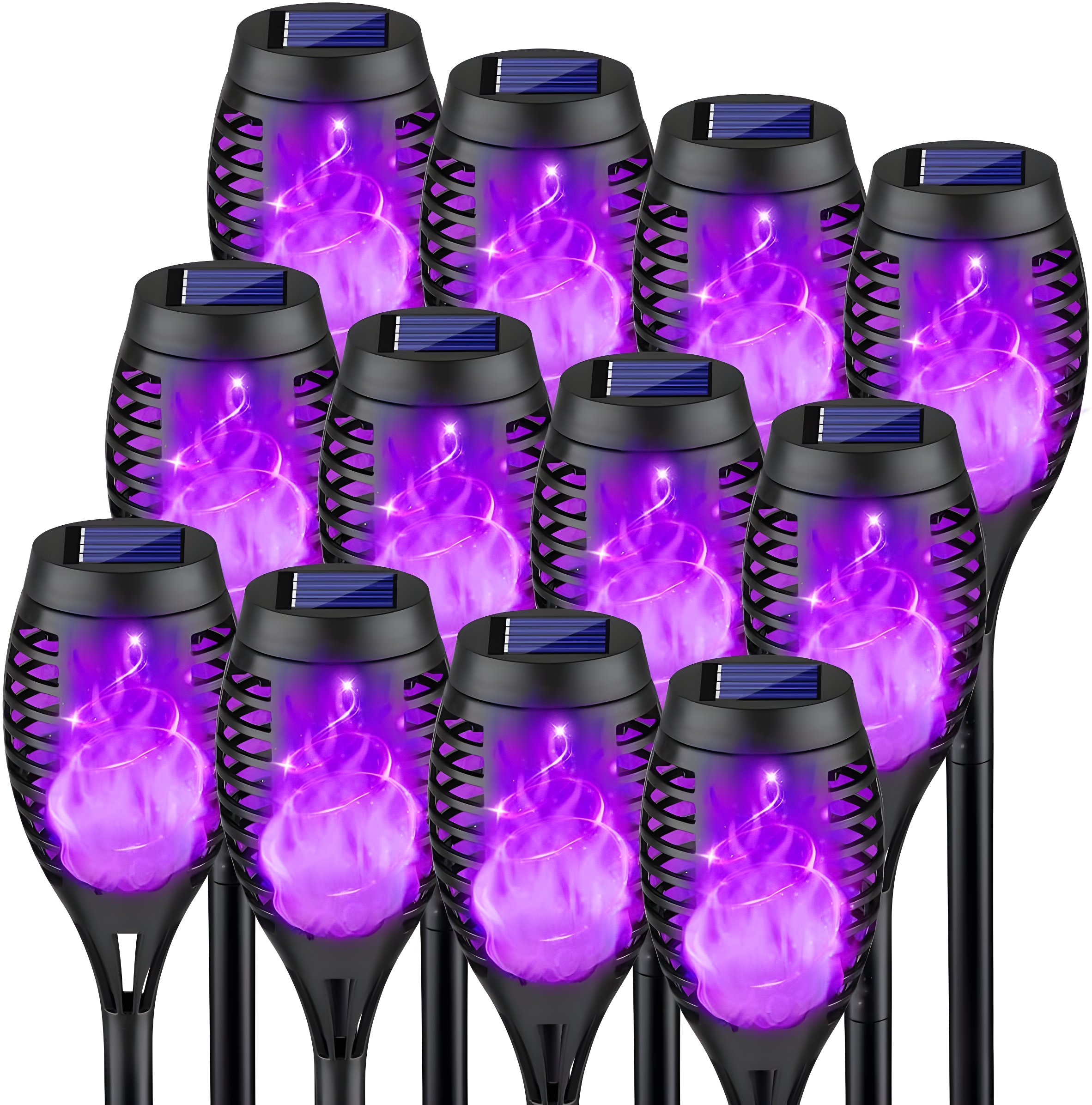 The Holiday Aisle® 8 Pack Halloween Decorations Outdoor, Halloween Solar Lights for Halloween Decor