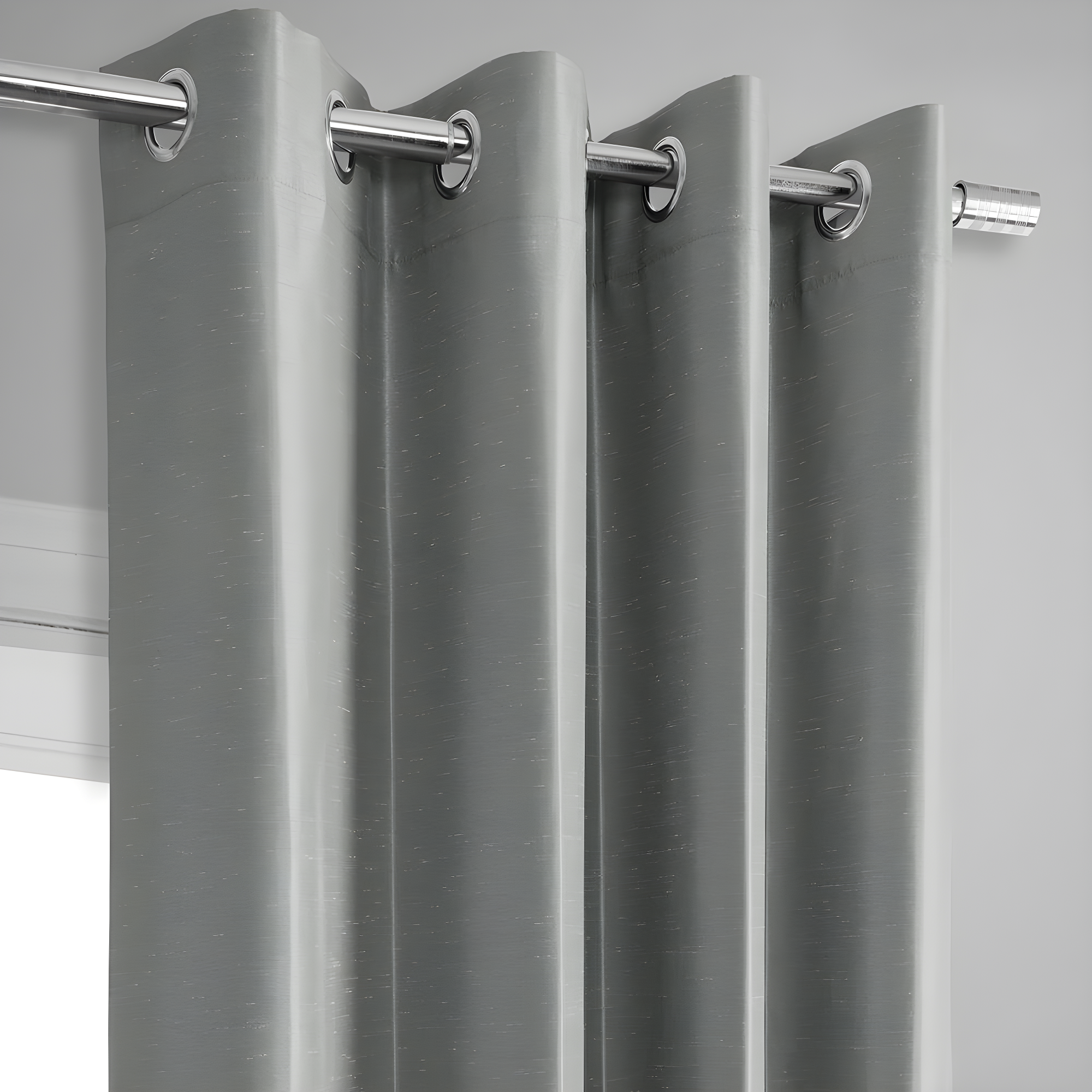 Half Price Drapes Signature Angora Beige Plush Velvet Hotel Blackout Curtains(1 Panel), 50W X 96L