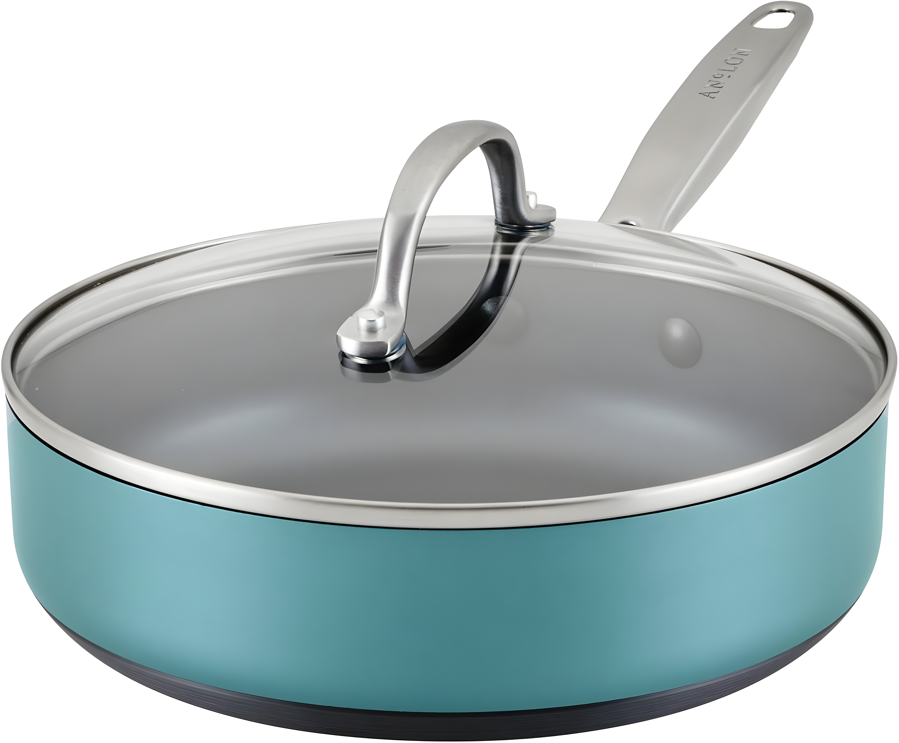 Anolon Anolon Achieve Hard Anodized Nonstick Saute Pan with Lid - 3 Quart