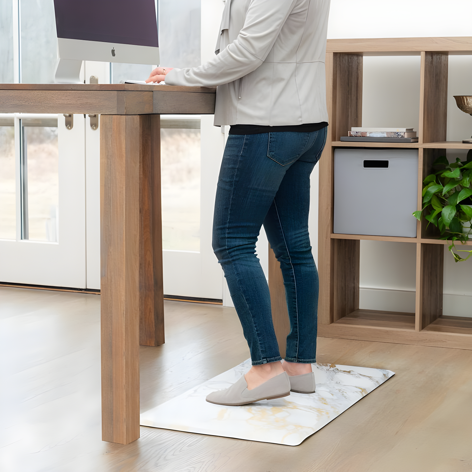 SoHome Cozy Living Modern Marble Anti-Fatigue Mat