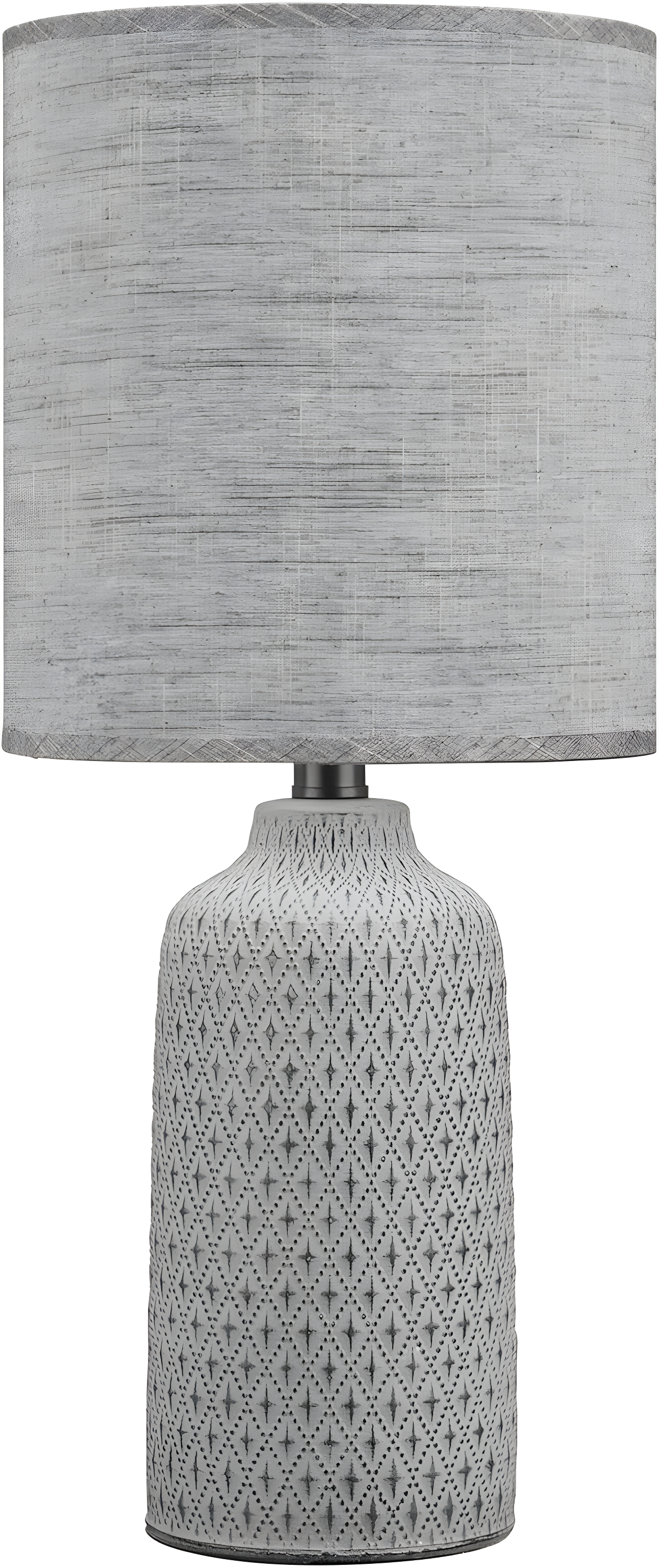 Donnford Ceramic Table Lamp Gray - Signature Design by Ashley