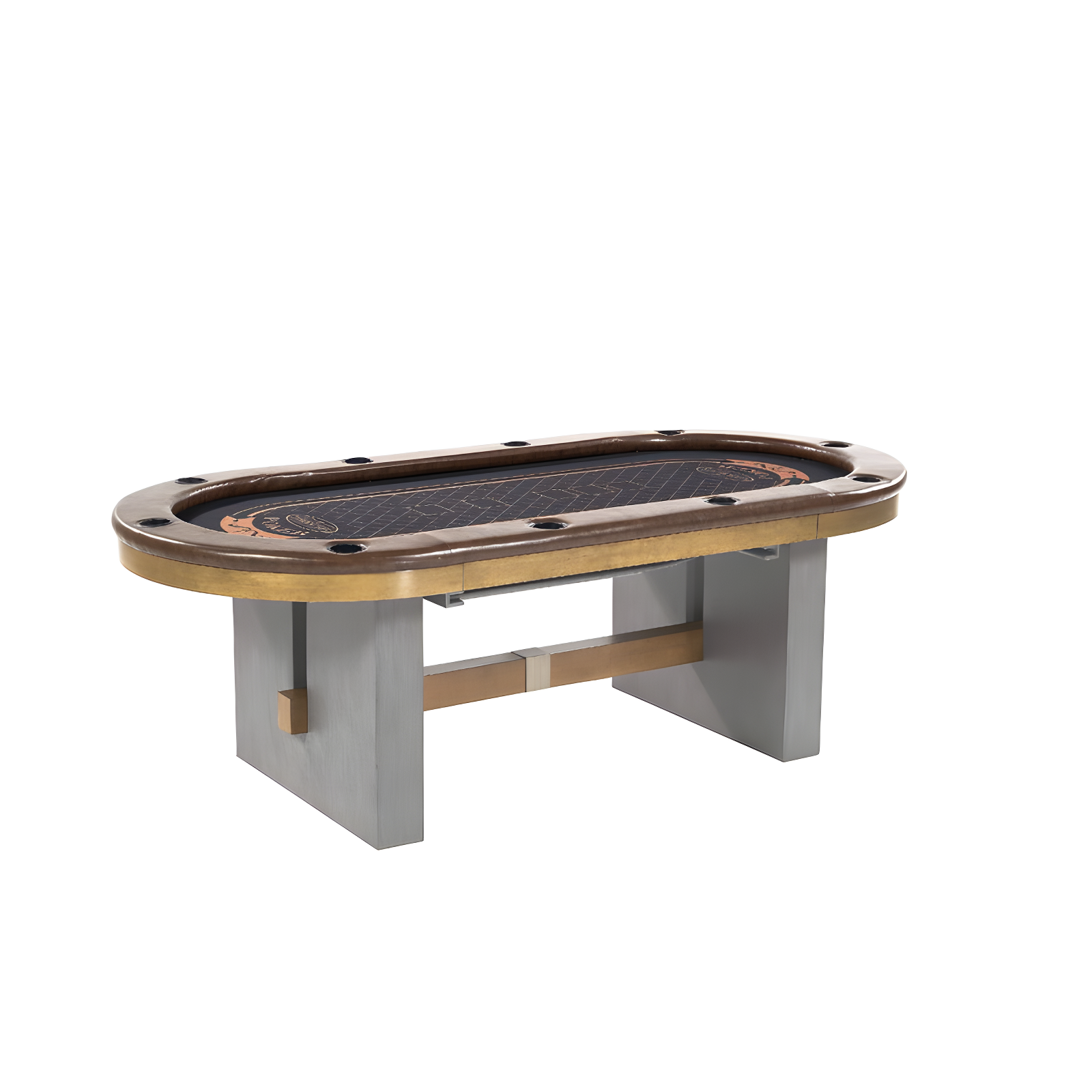 Barrington Urban 10-Player Poker Card Table with Dining Table Top