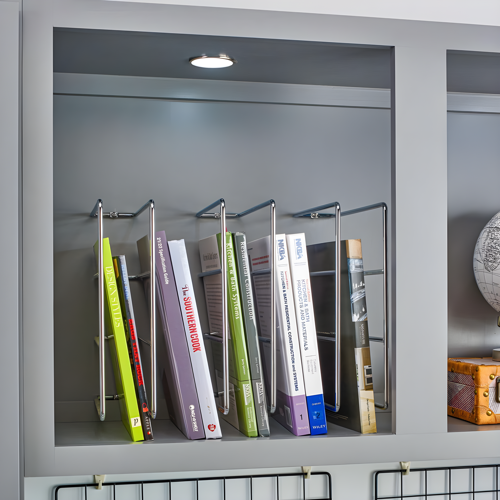 Rev-A-Shelf Rev-A-Shelf 596-10CR-52 Chrome U-Shaped Bakeware Cabinet Organizer (2 Pack) (Set of 2)