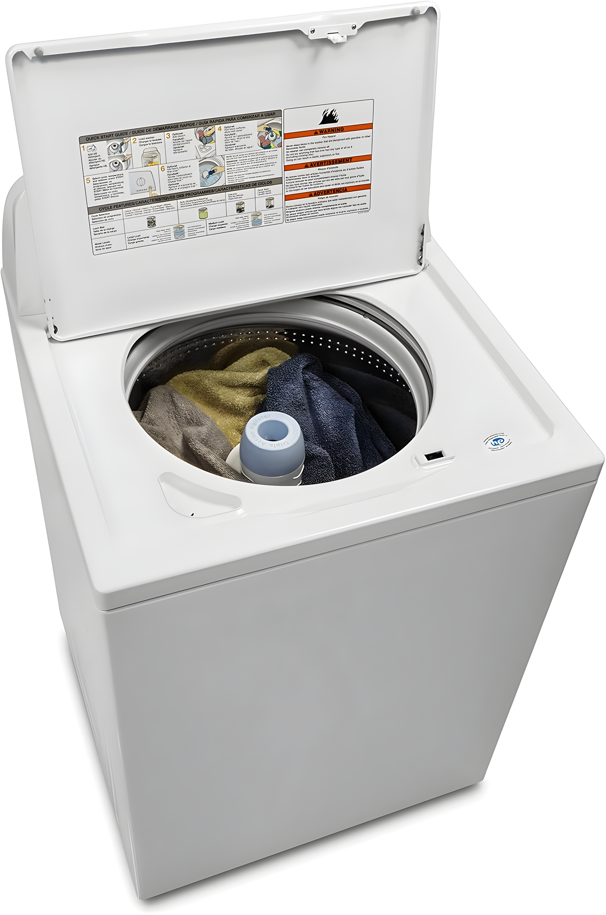 Kenmore 20362 Triple Action Agitator Top-Load Washer, 3.8 cu. ft, White